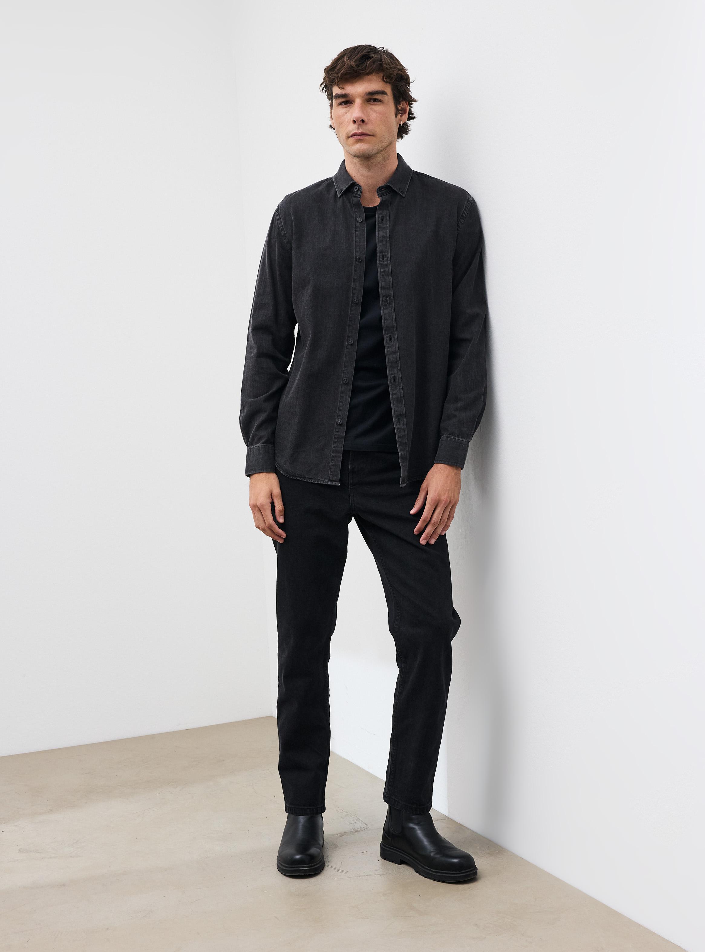 Camisa Manga Larga Denim-4