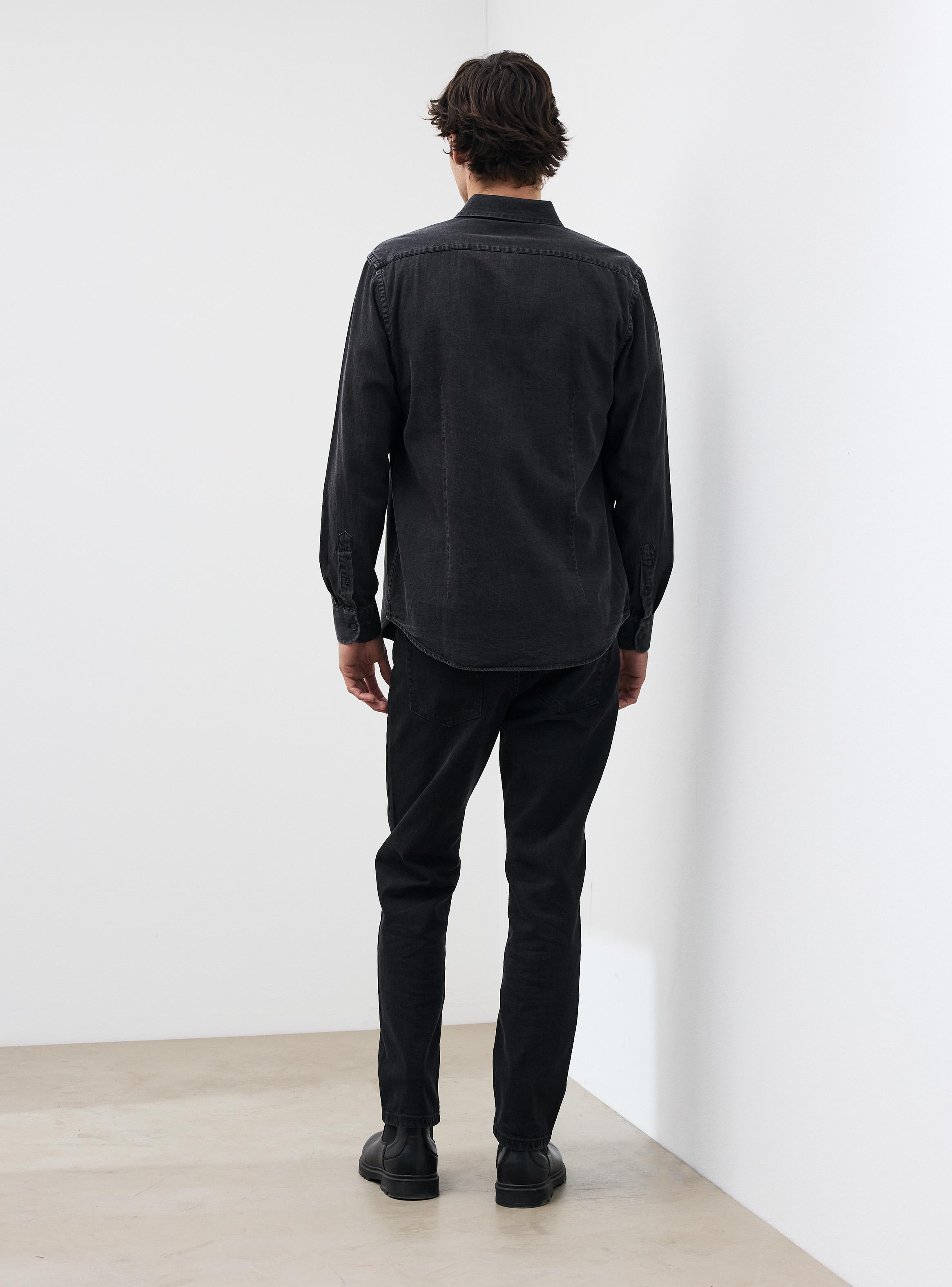 Camisa Manga Larga Denim-5