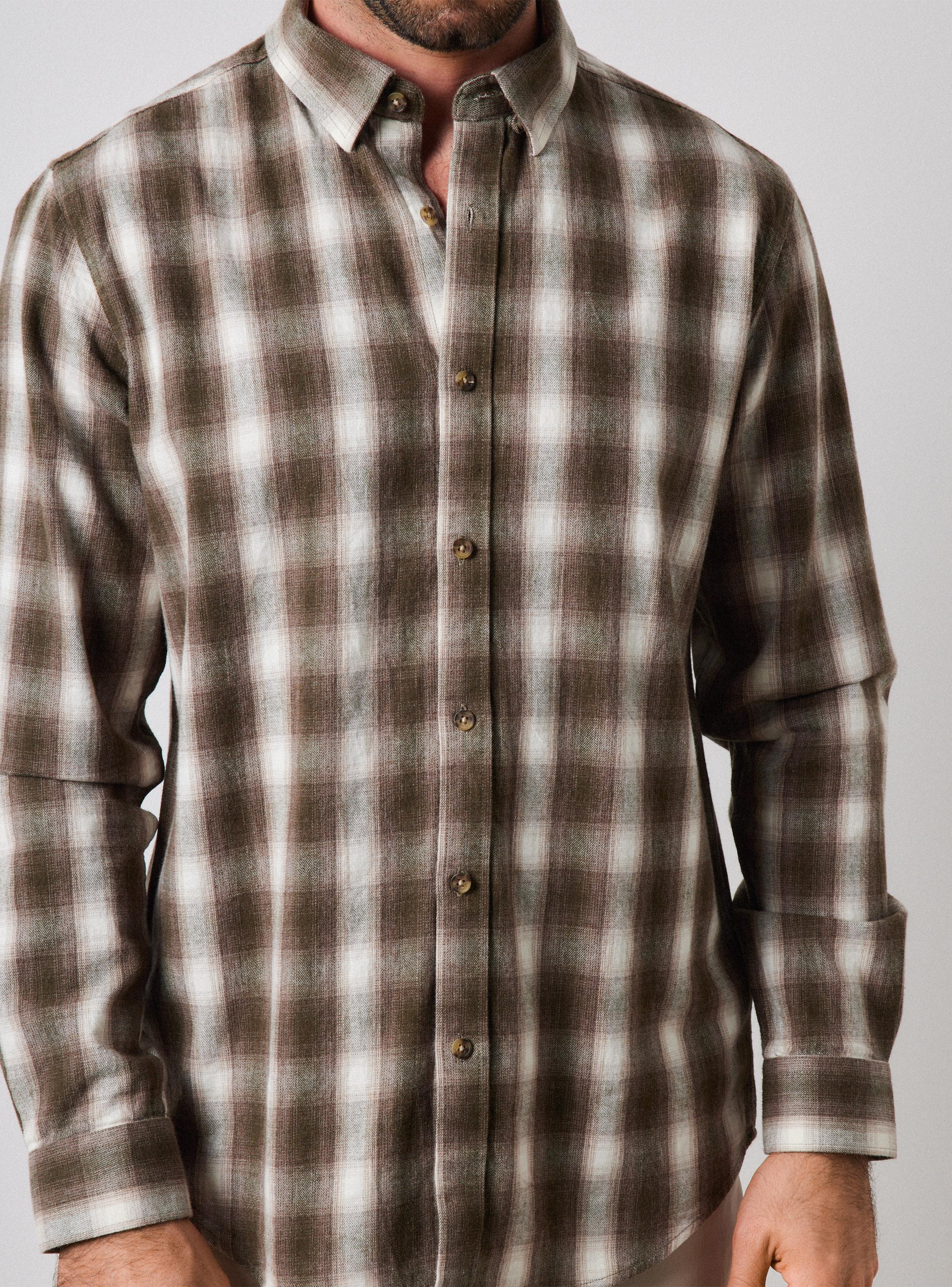 Camisa Manga Larga Franela Checks-3