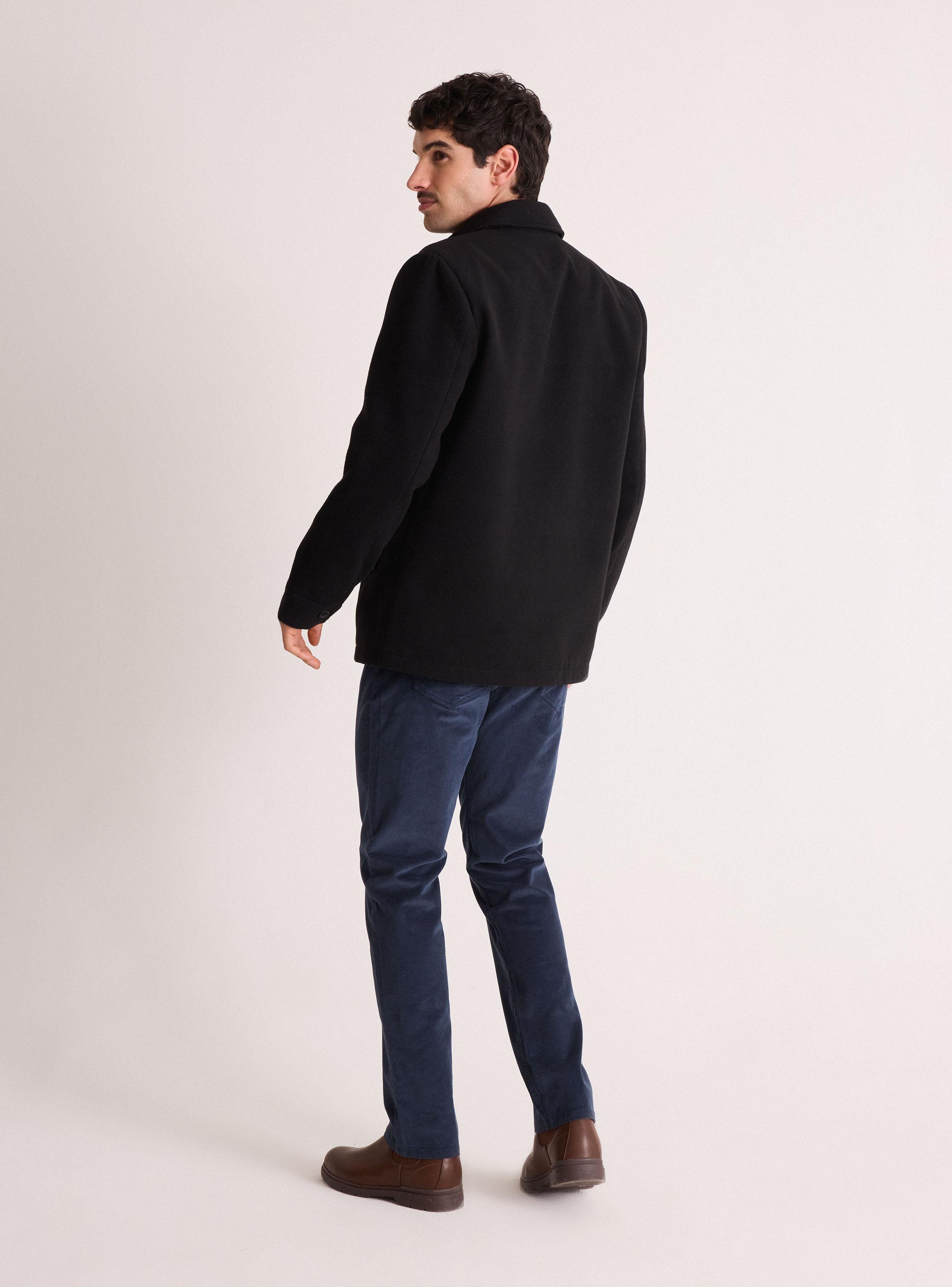 Abrigo Casual Bolsillo Abajo-5