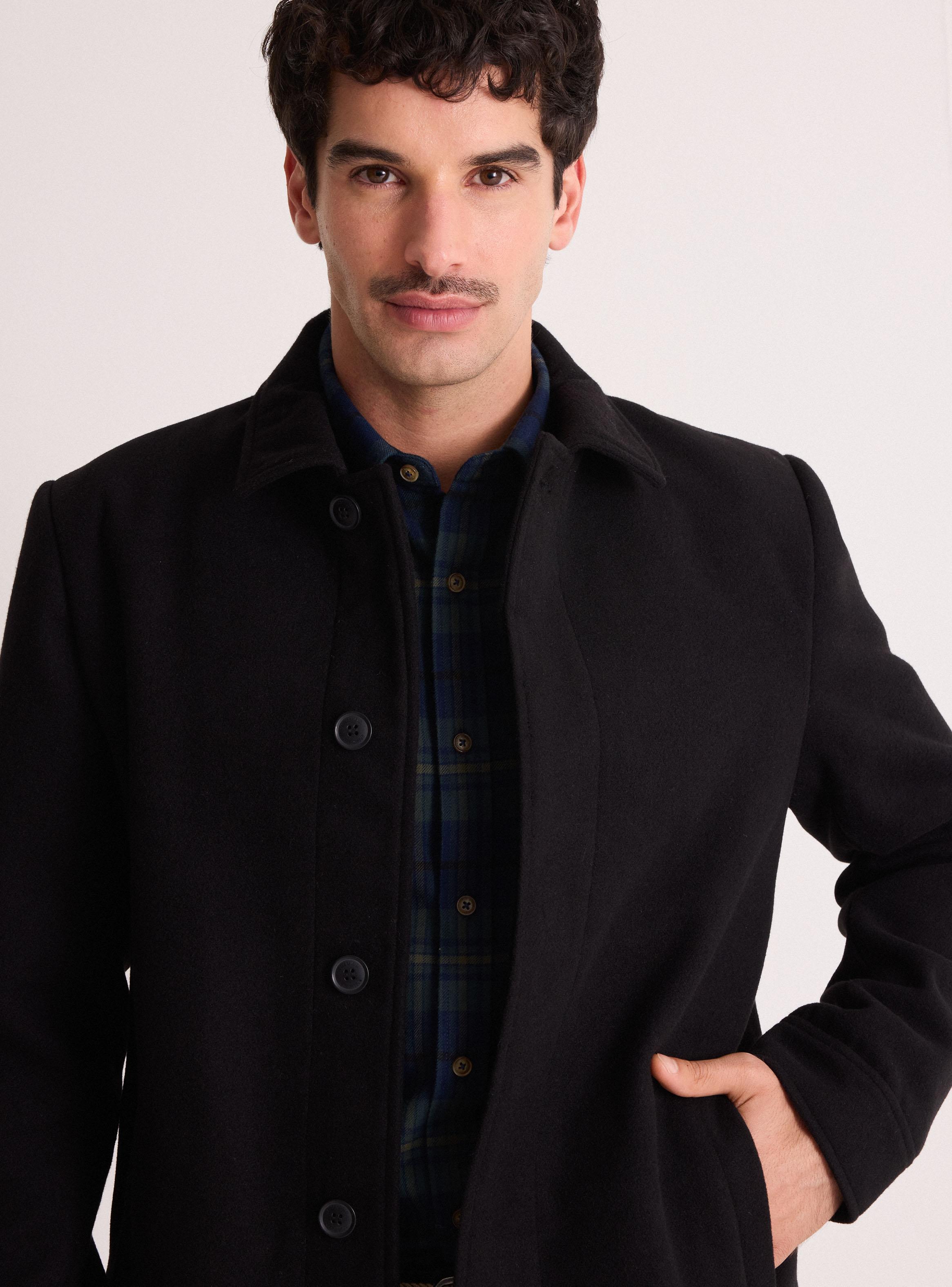 Abrigo Casual Bolsillo Abajo-2