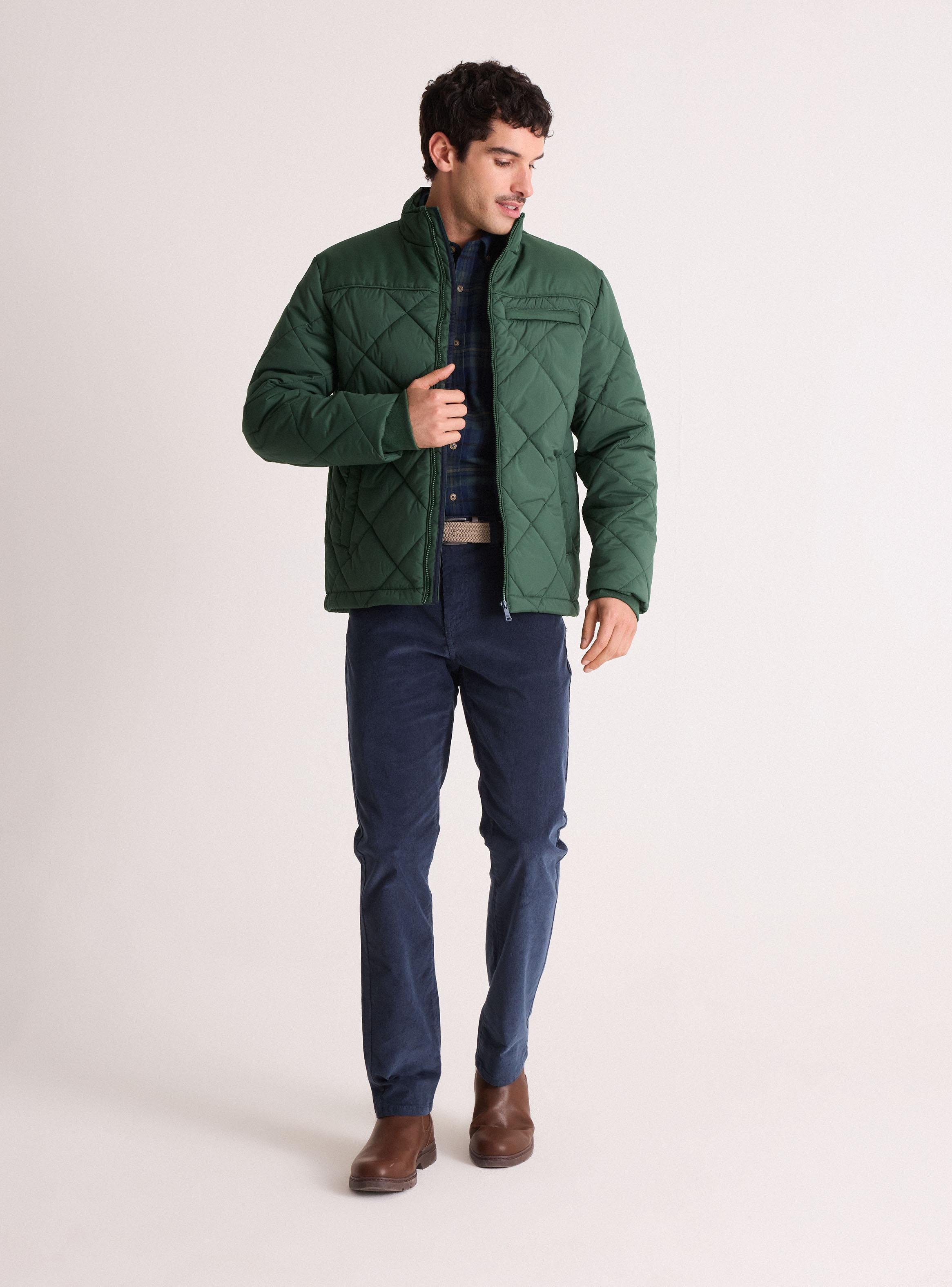 Parka Manga Larga Moda-4