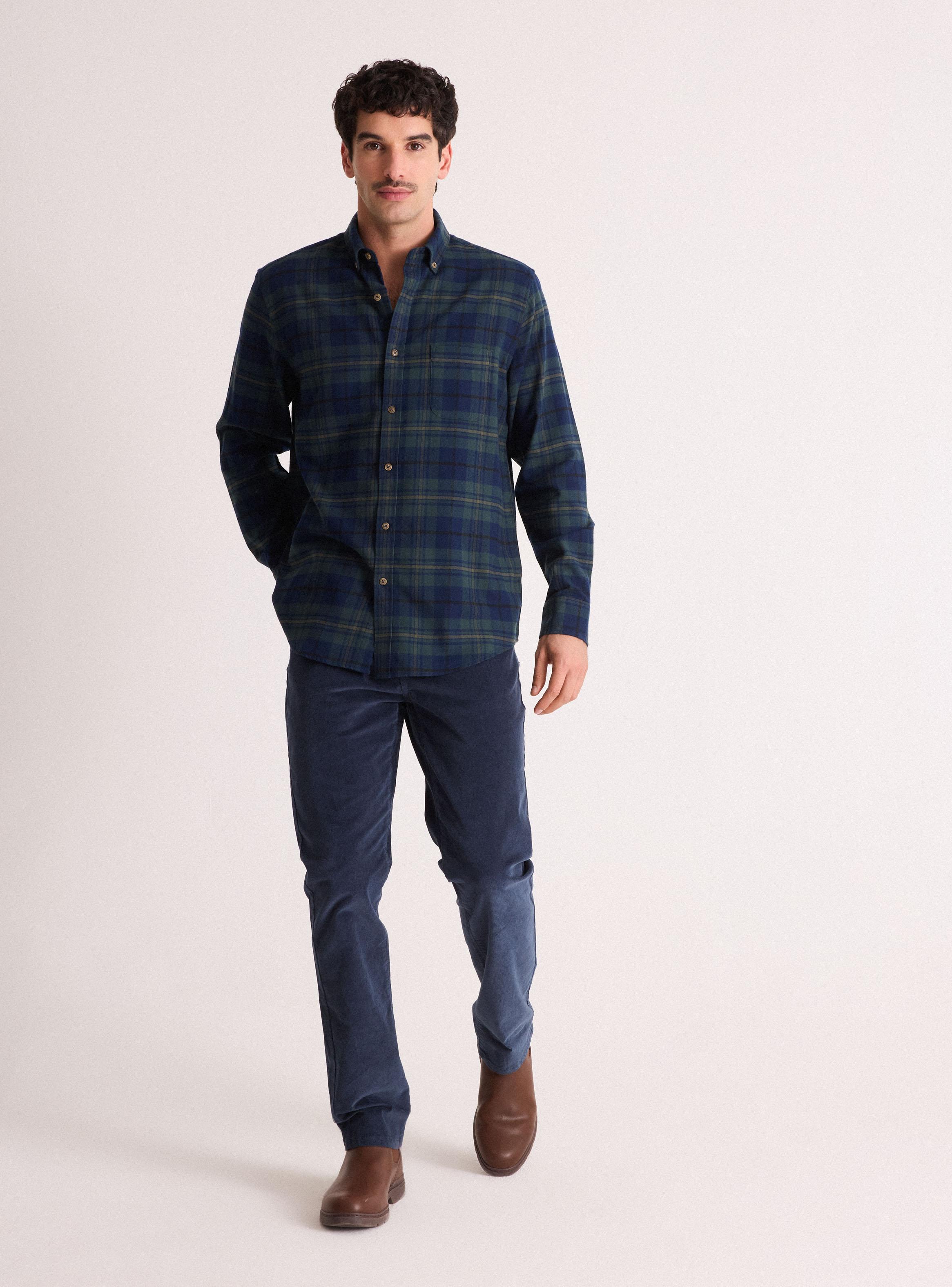 Camisa Manga Larga Cuadros-4