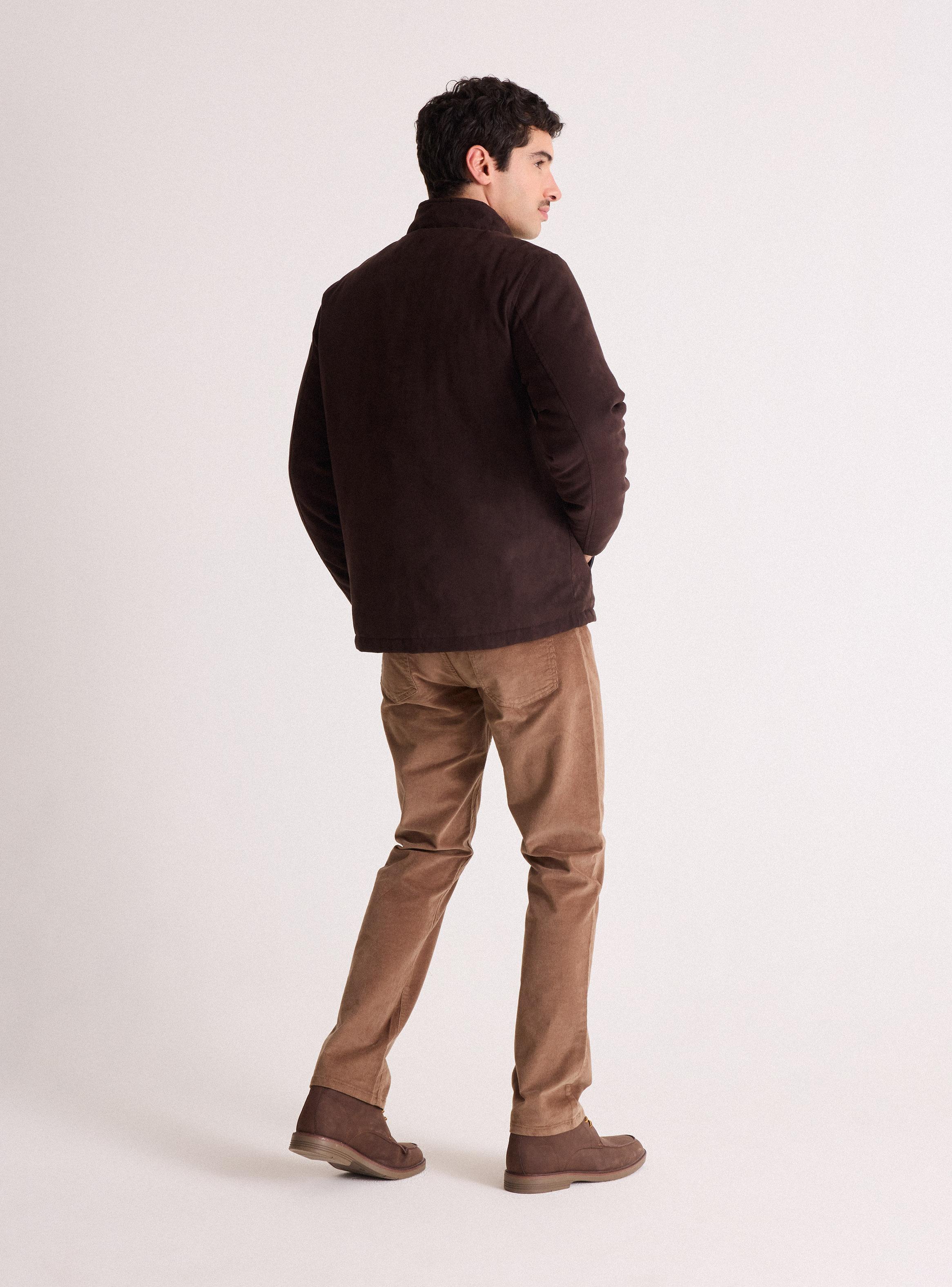 Chaqueta Suede Full Zip-5