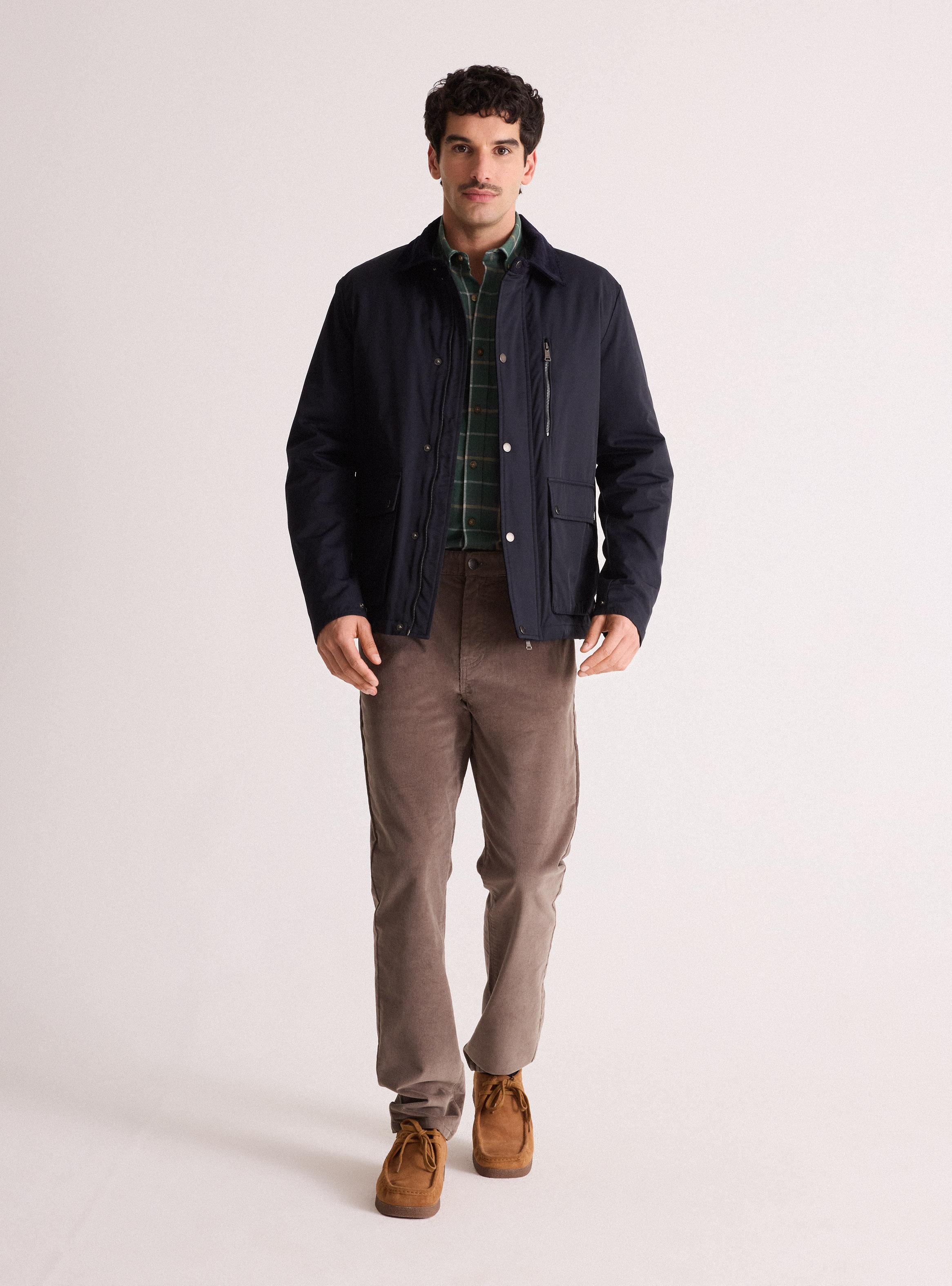 Chaqueta Manga Ranglar Bolsillos Cargo-4