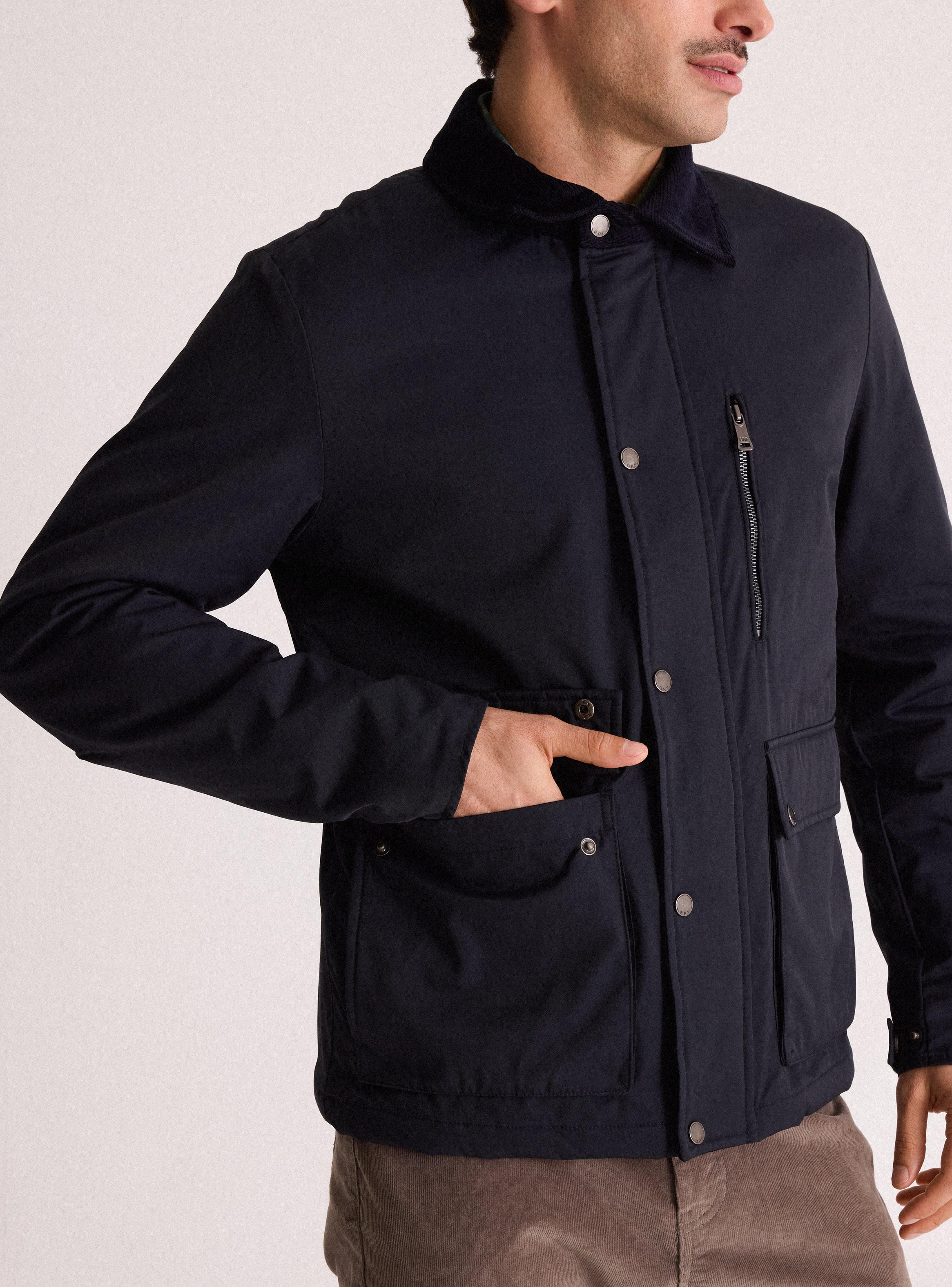 Chaqueta Manga Ranglar Bolsillos Cargo-3