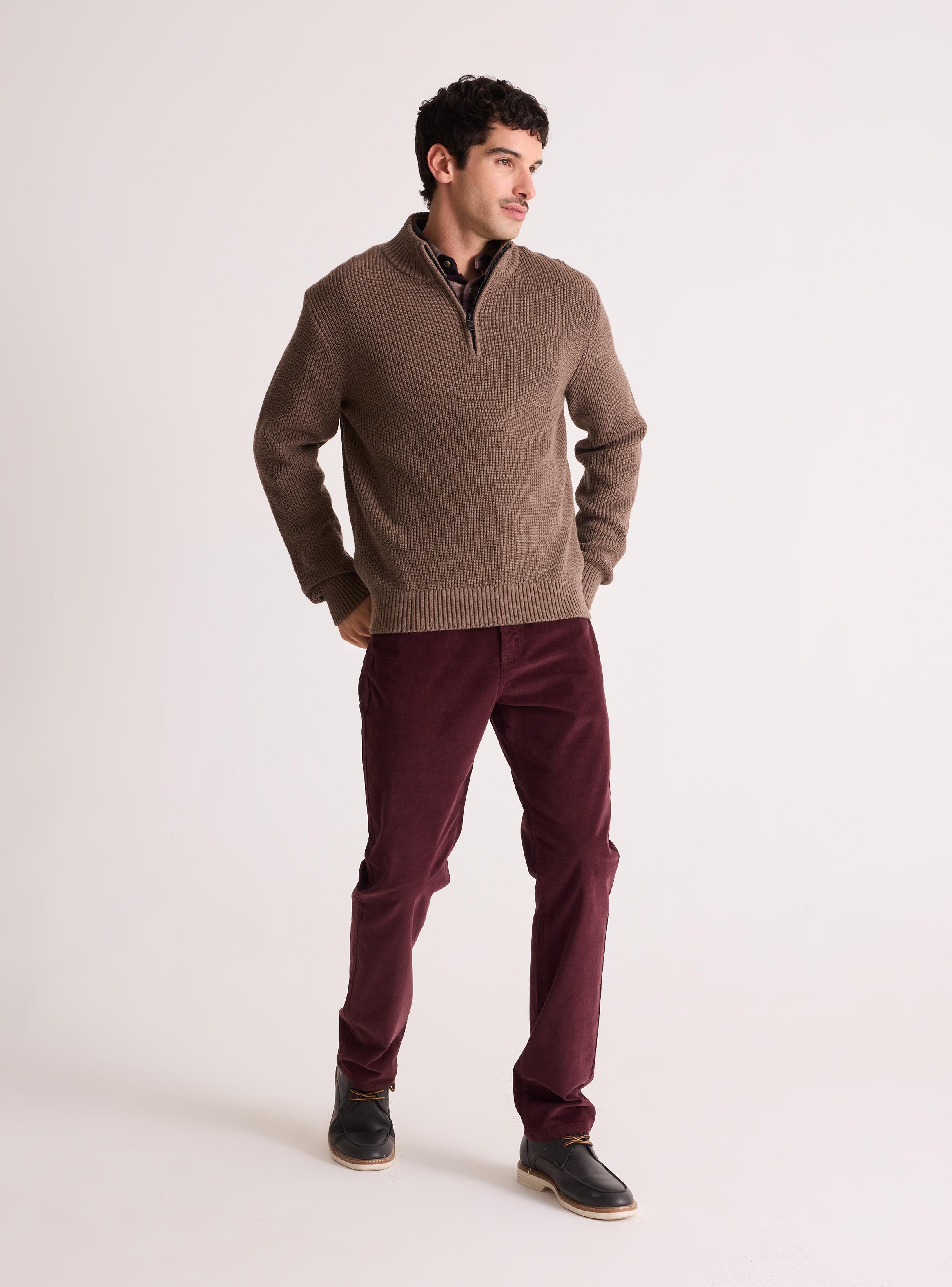 Sweater Grueso Medio Cierre-4