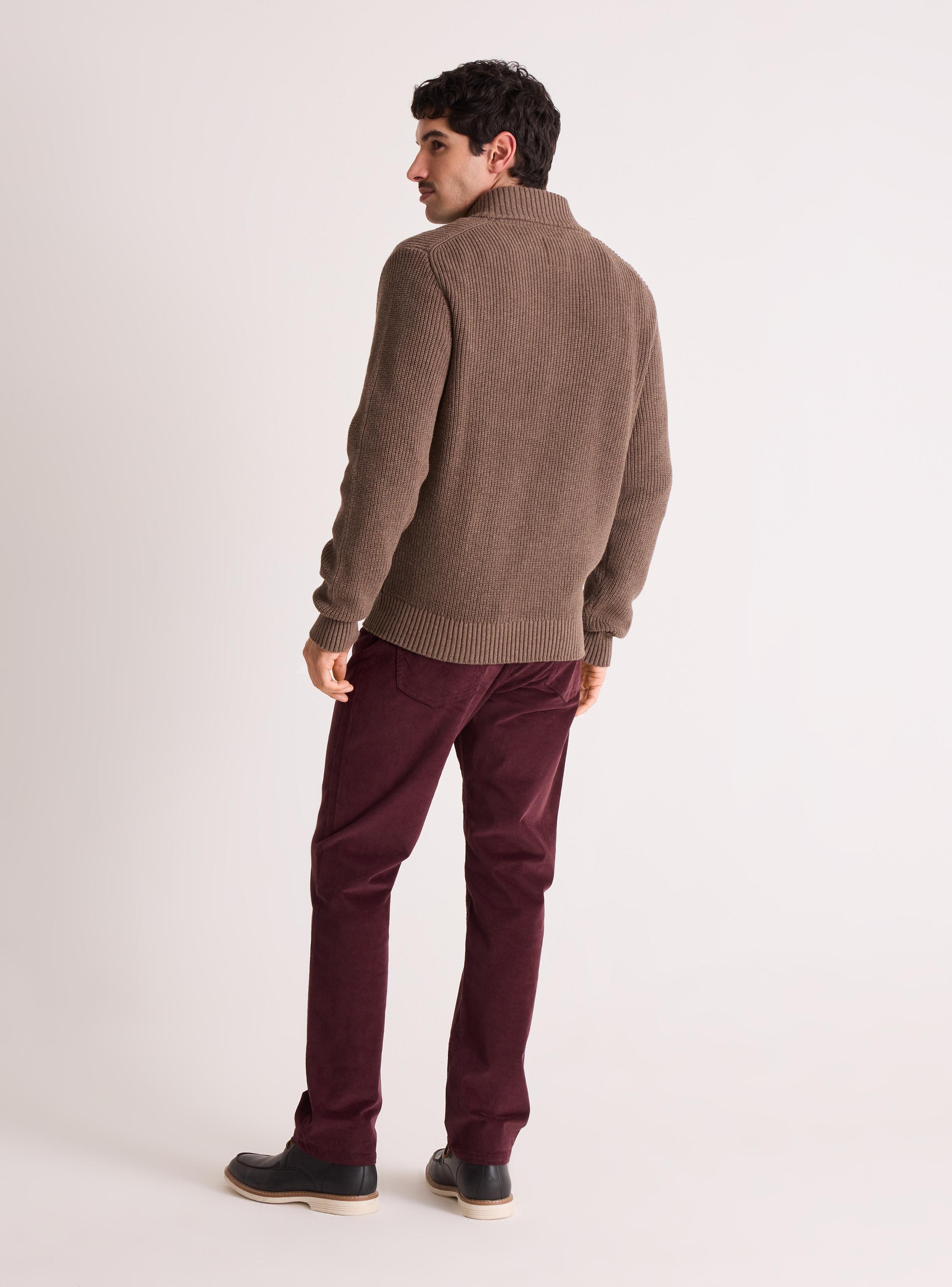 Sweater Grueso Medio Cierre-5