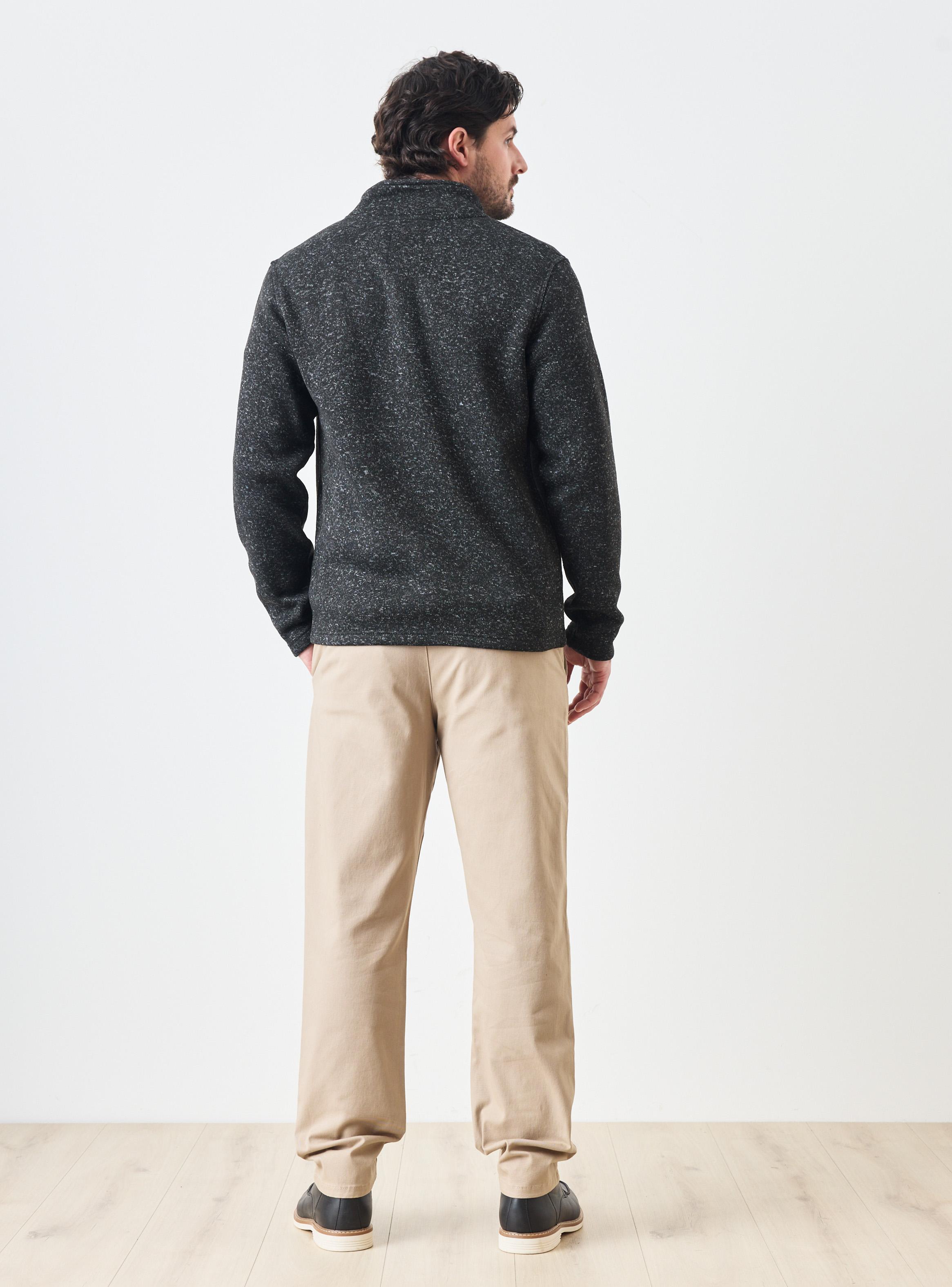 Polar Full Zipper Casual Manga Larga-5