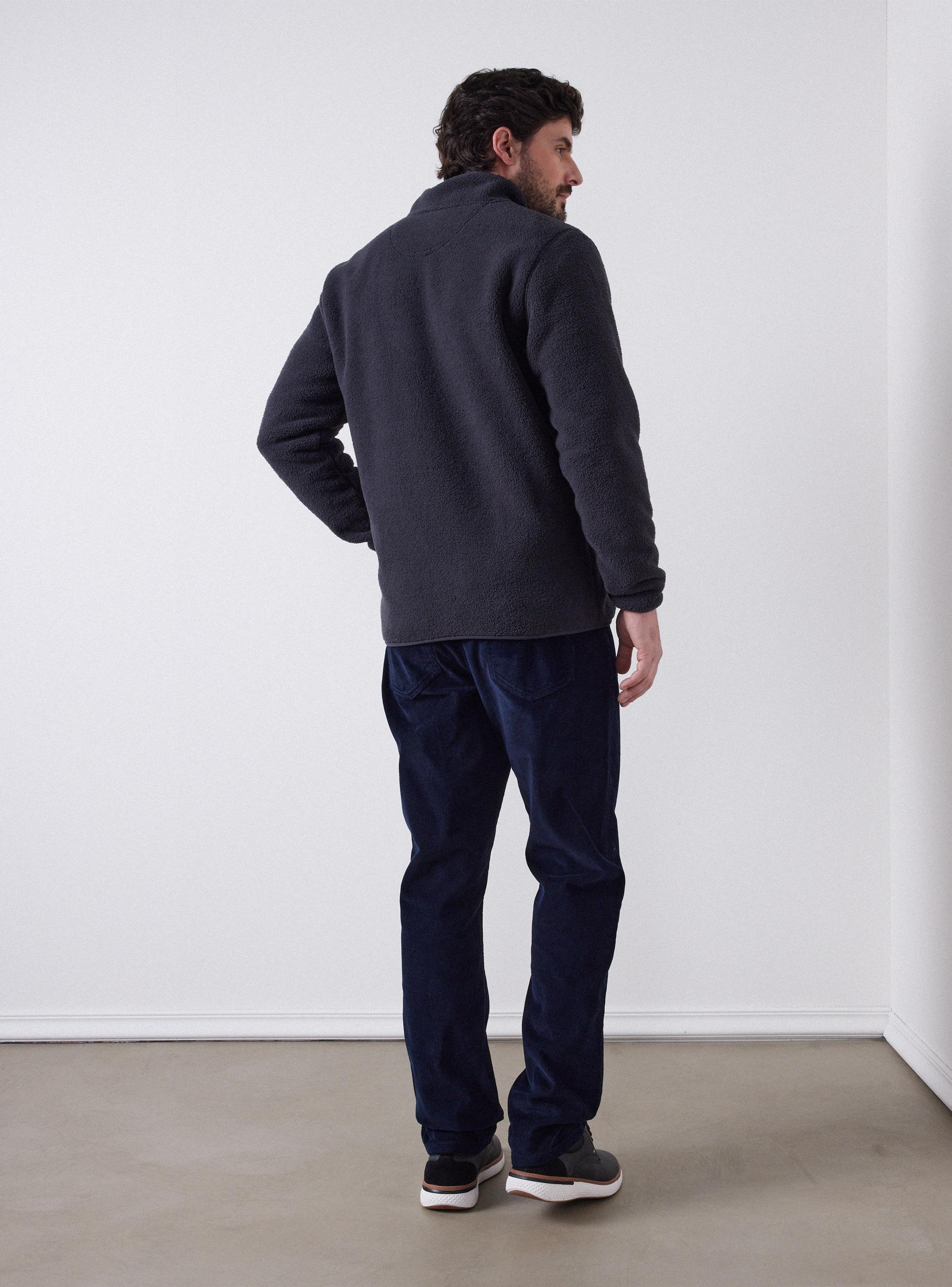 Polar Full Zipper Poliéster Manga Larga-5