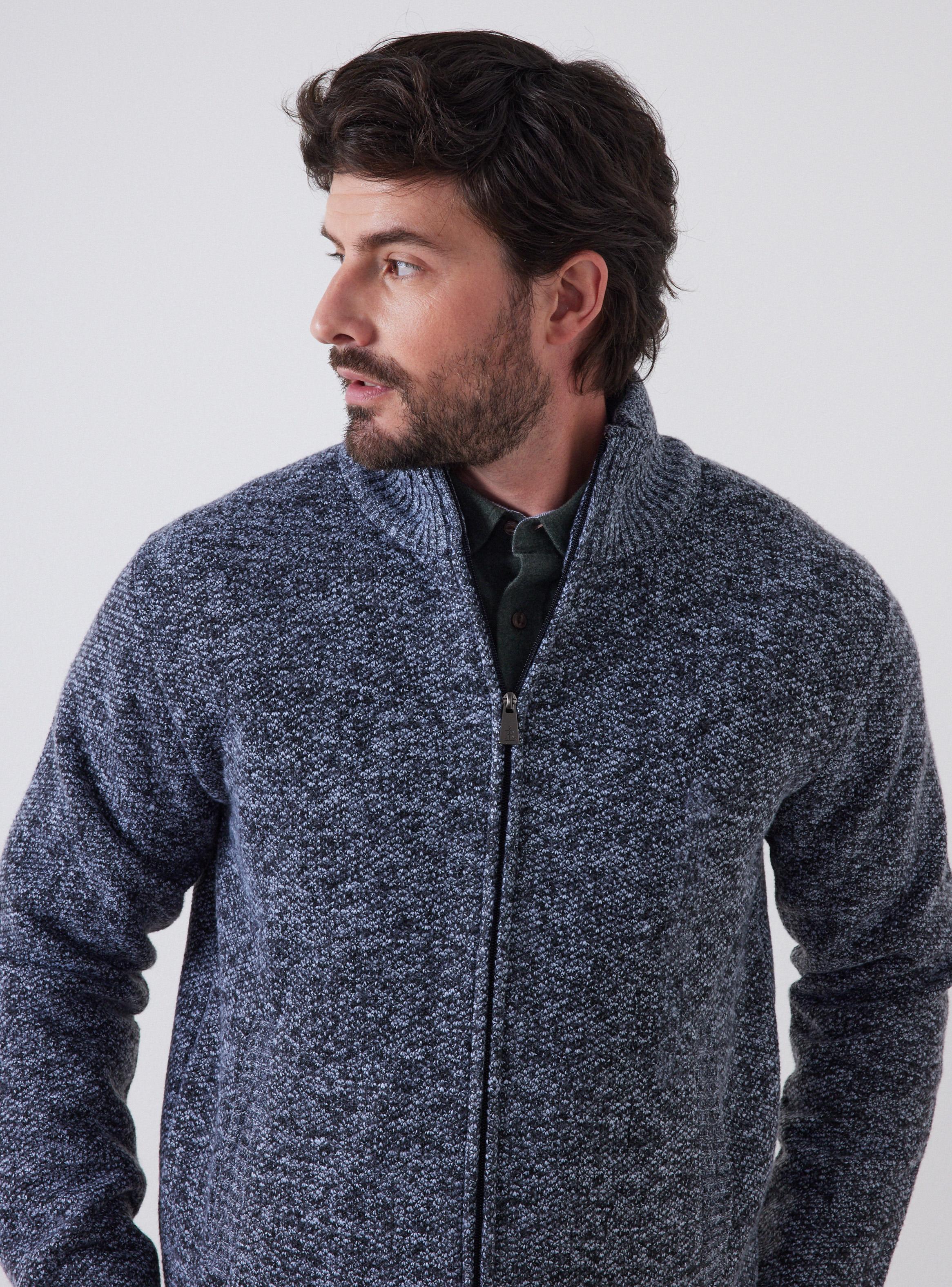 Sweater Liso Cierre Completo-2