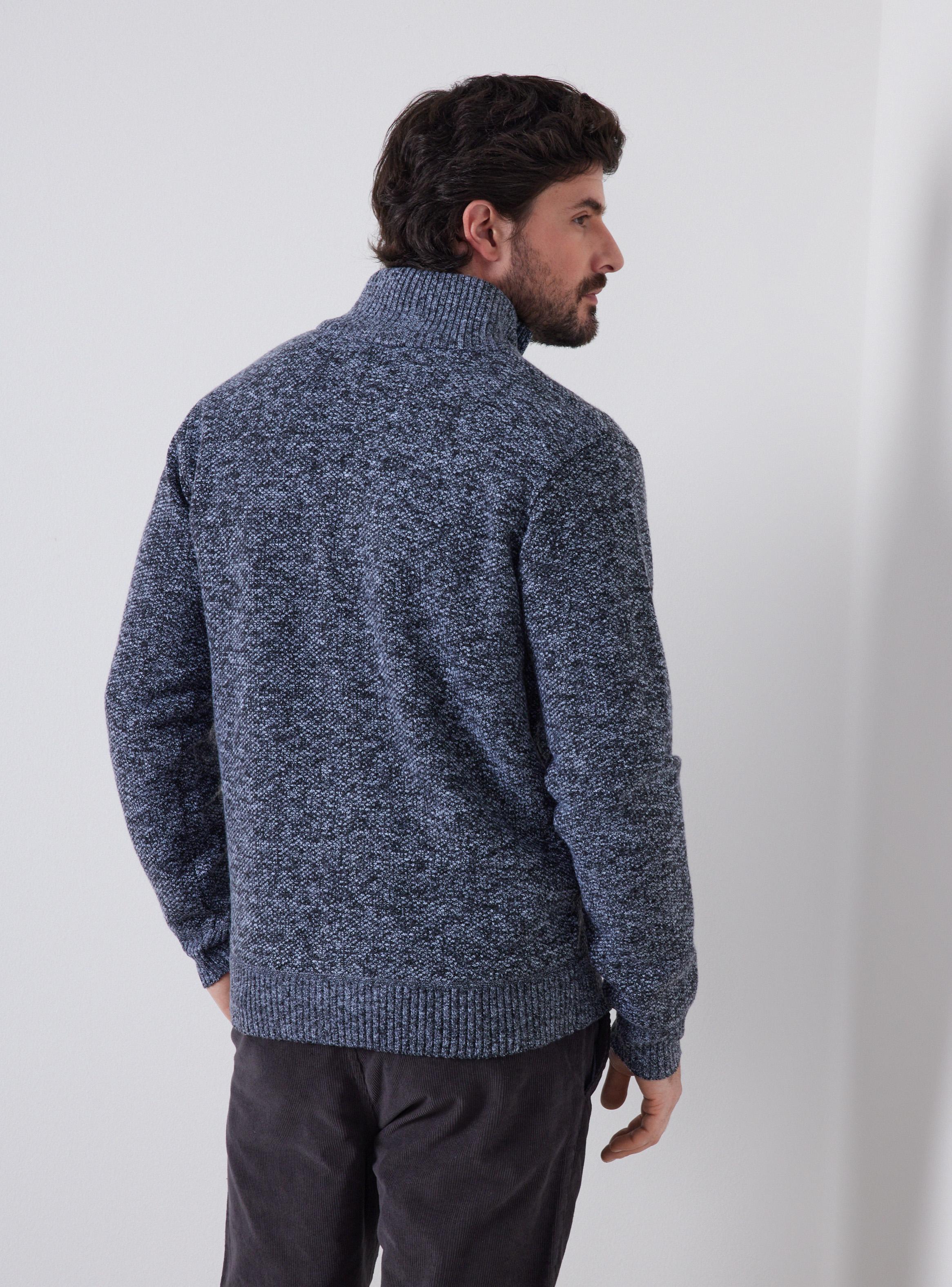 Sweater Liso Cierre Completo-1