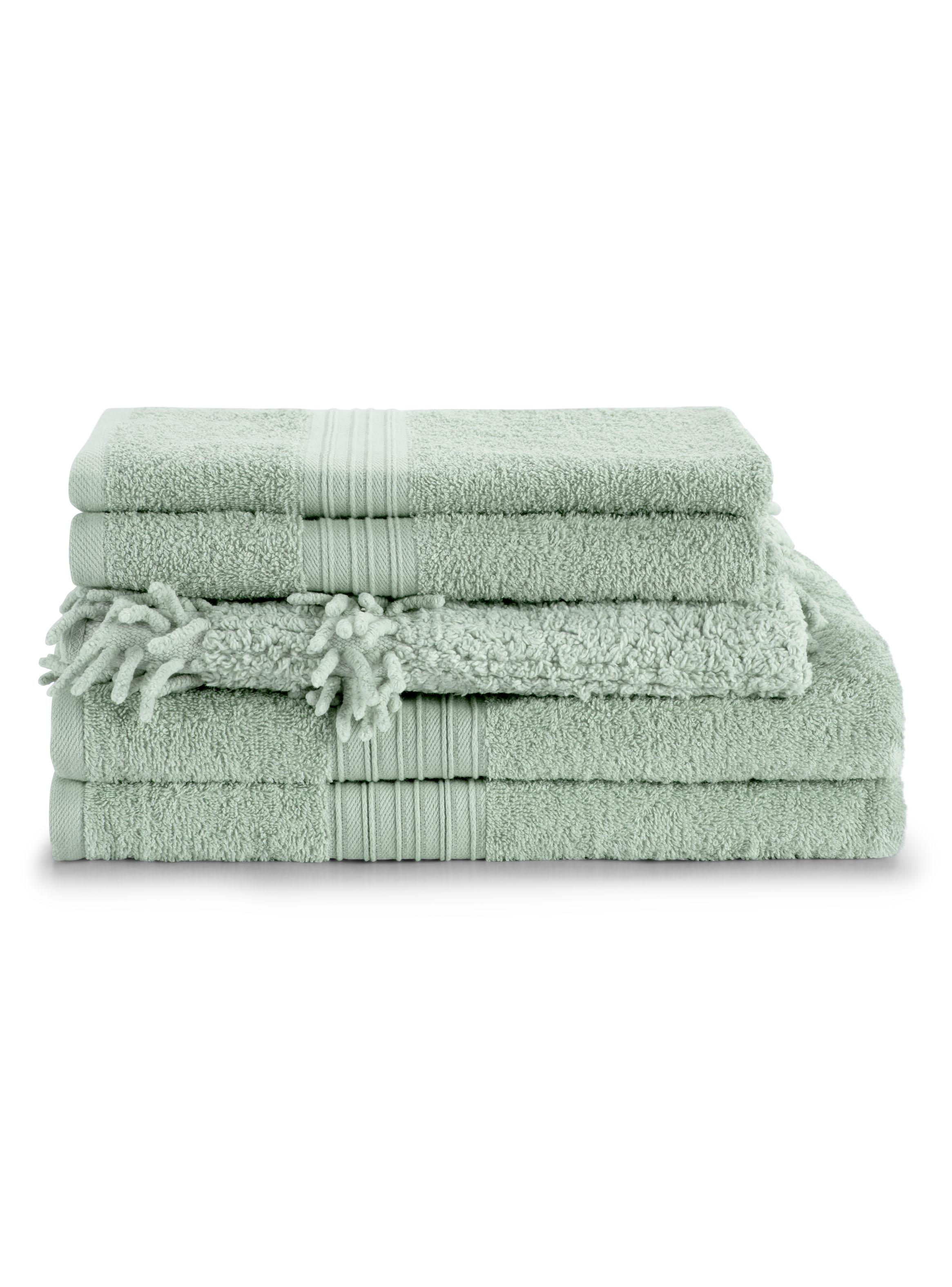 Set de Toallas 5 Piezas New 420 Grs Nilo Algodón-1