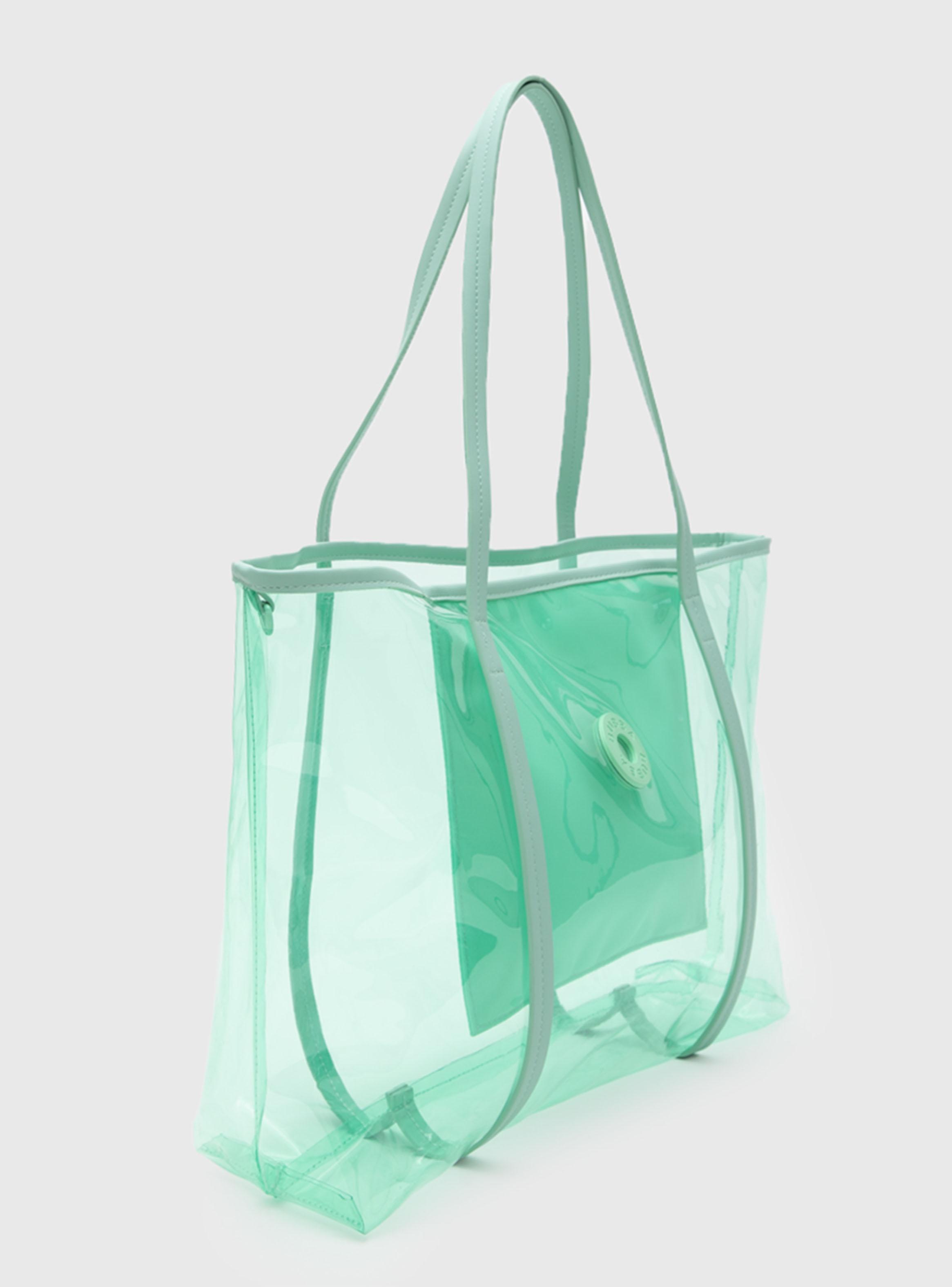 Cartera Tote Chromatic Minty-2