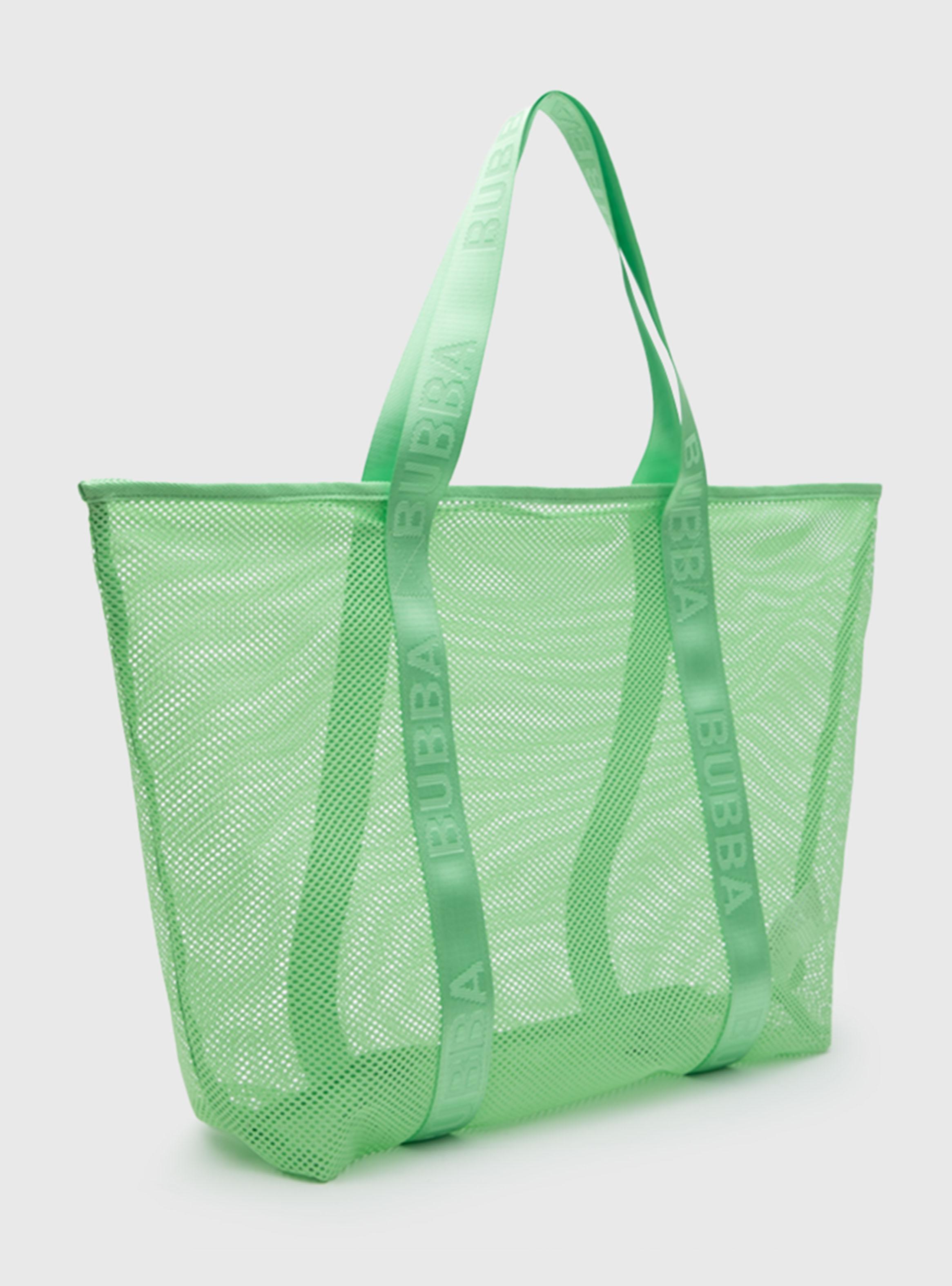 Cartera Tote Mesh Chromatic Minty-2