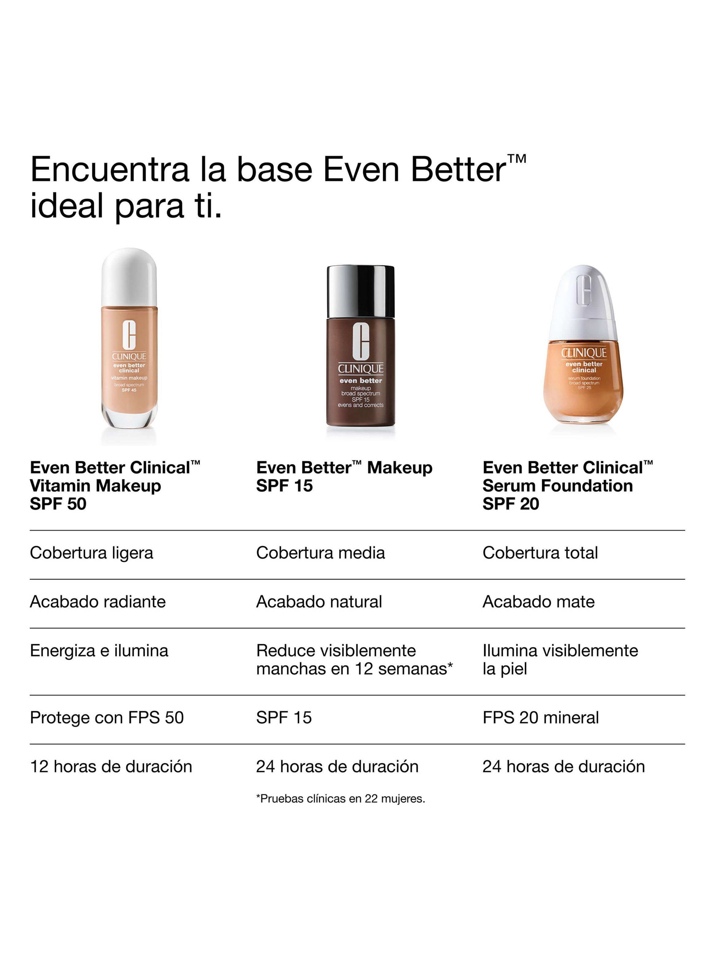 Base de Maquillaje Even Better Clinical Vitamin Makeup SPF 50 30ml Light Medium Warm 2-5
