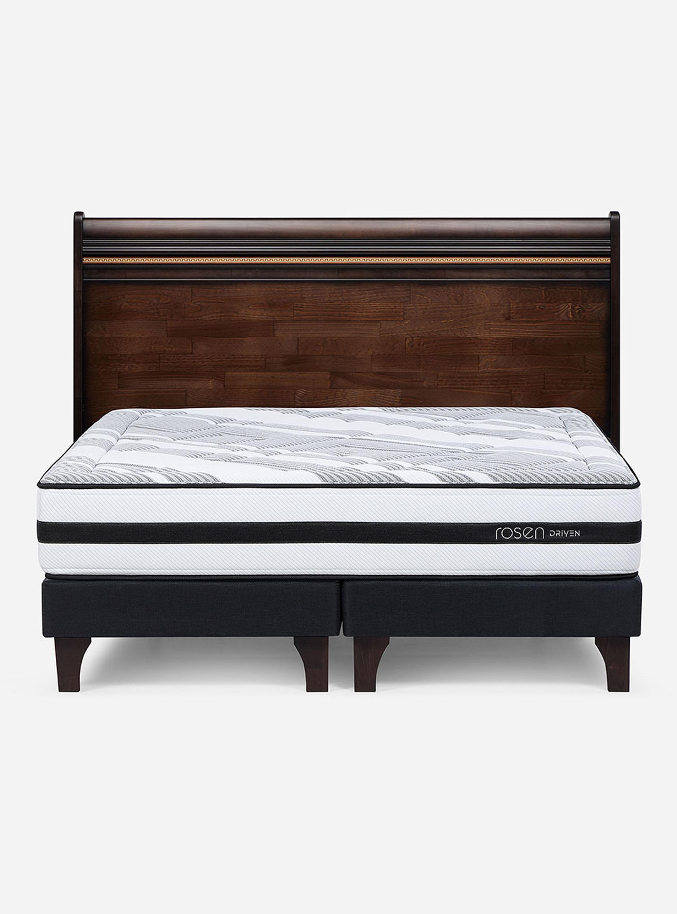 Cama Driven Opera II King Base Dividida + Respaldo-1