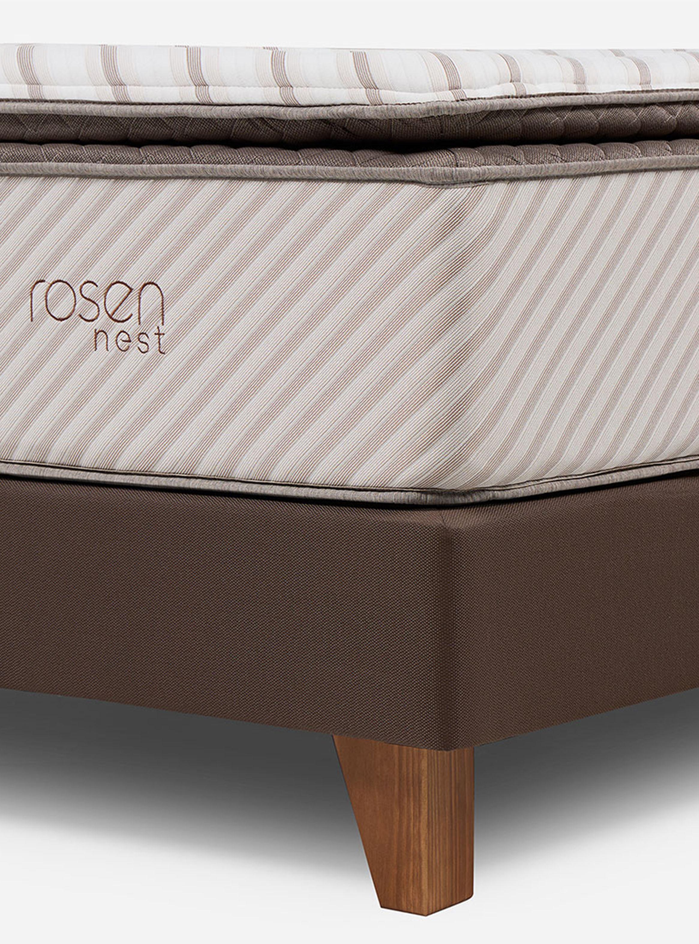 Cama Nest Opera II 2 Plazas Base Dividida + Respaldo-4