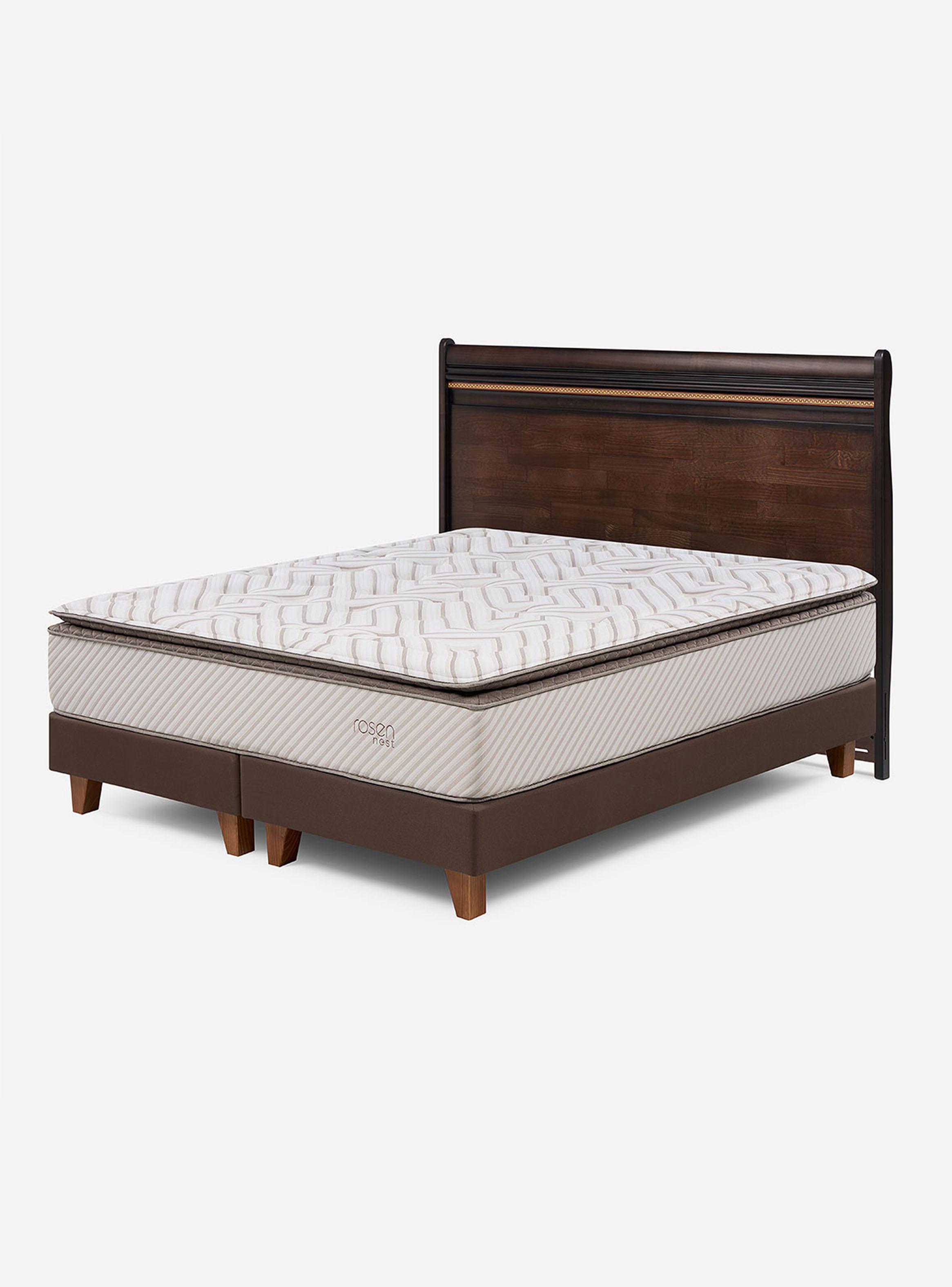 Cama Nest Opera II 2 Plazas Base Dividida + Respaldo-0