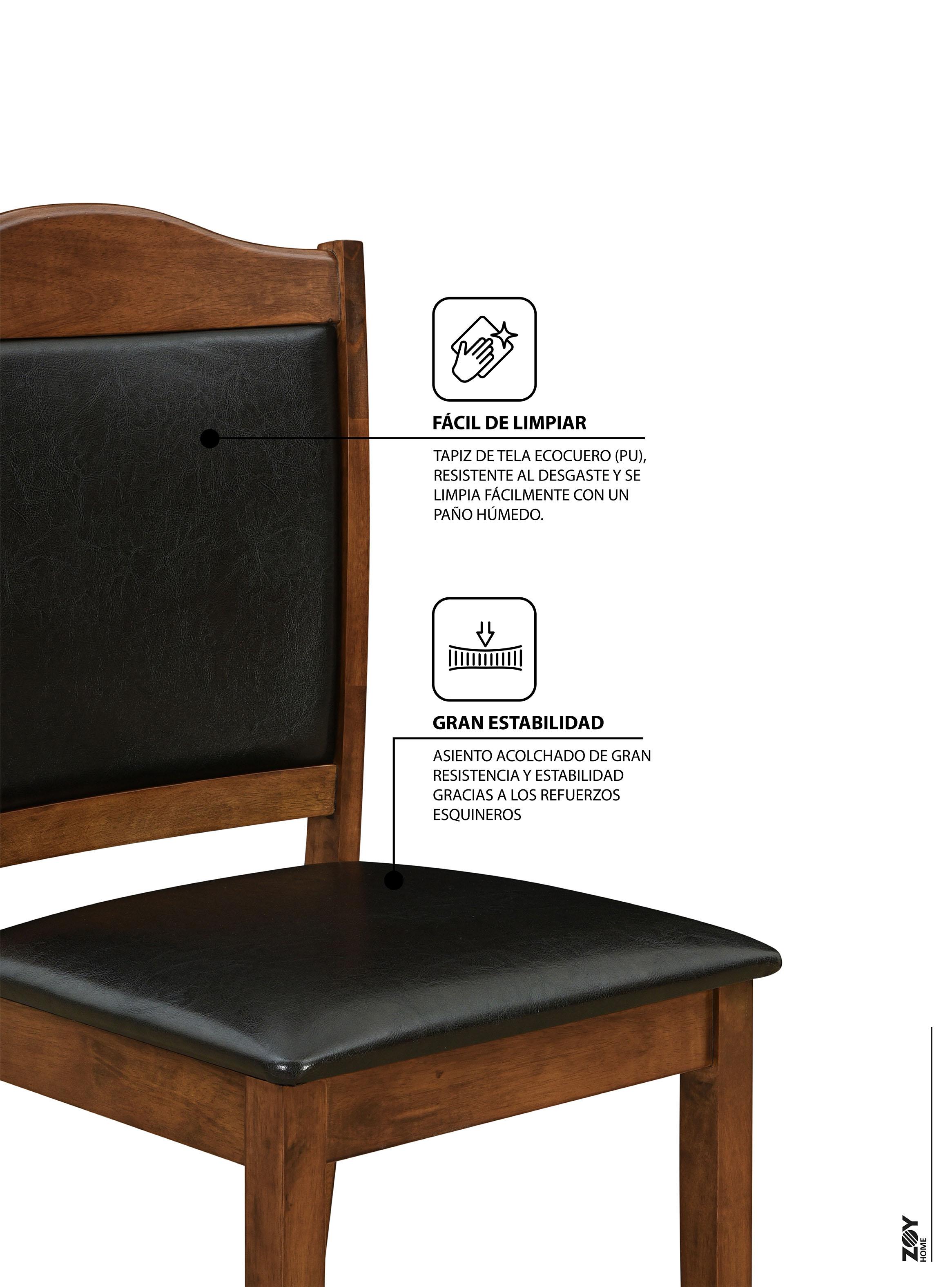 Juego de Comedor Ibiza 6 Sillas-3