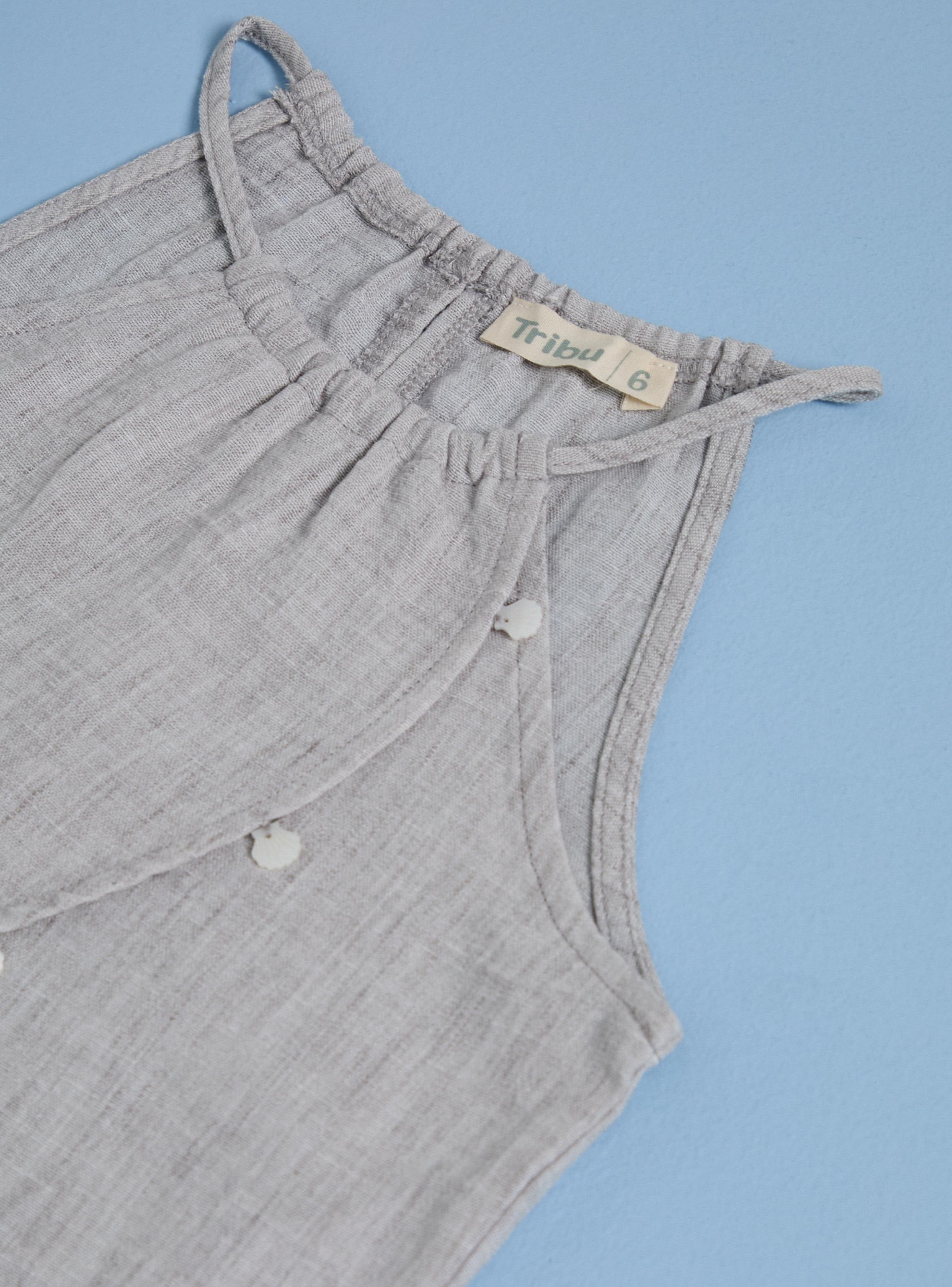 Polera Lino Look Detalle Conchitas-2