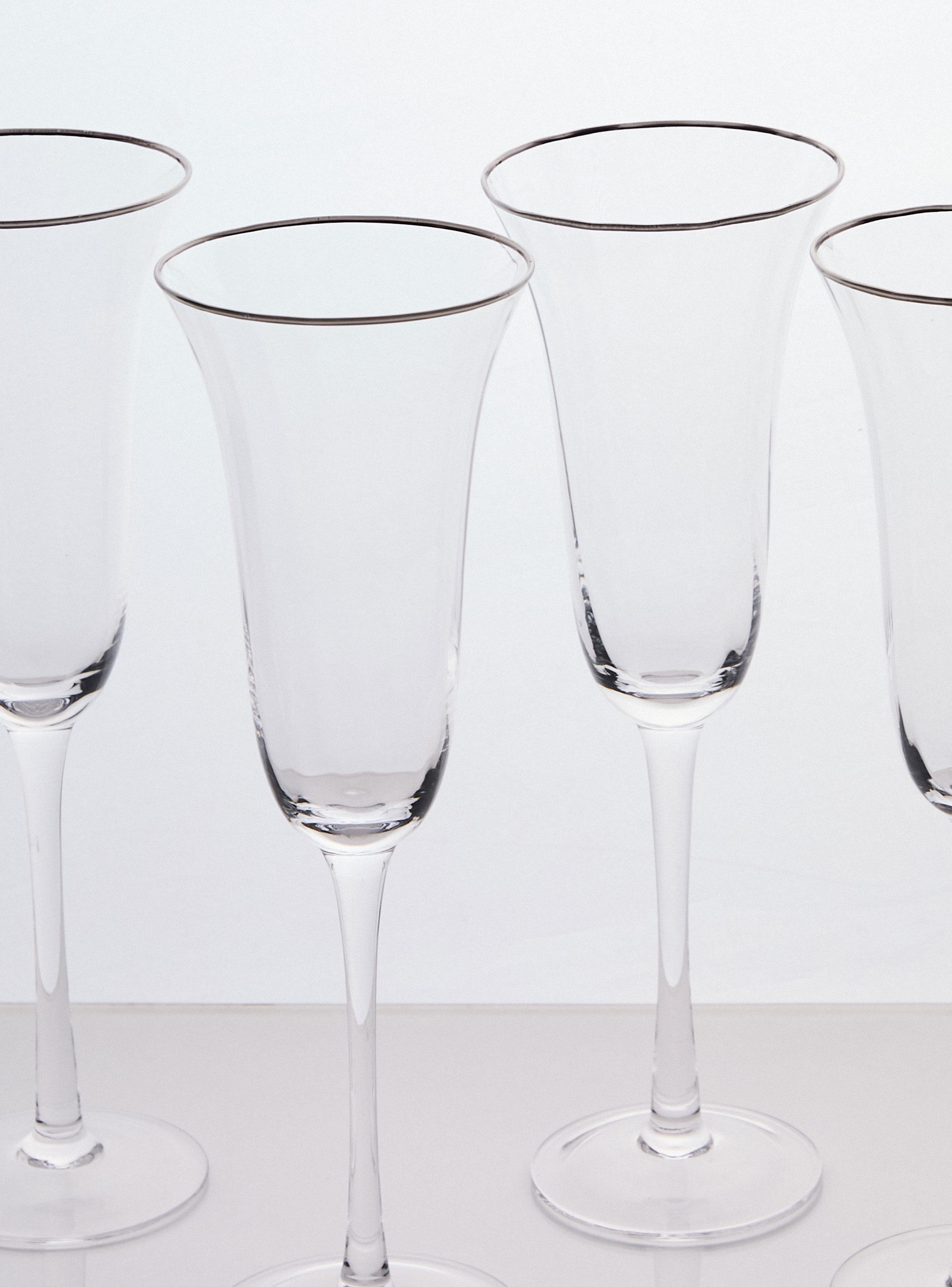 Set de 4 Copas Silver 180 ml-2