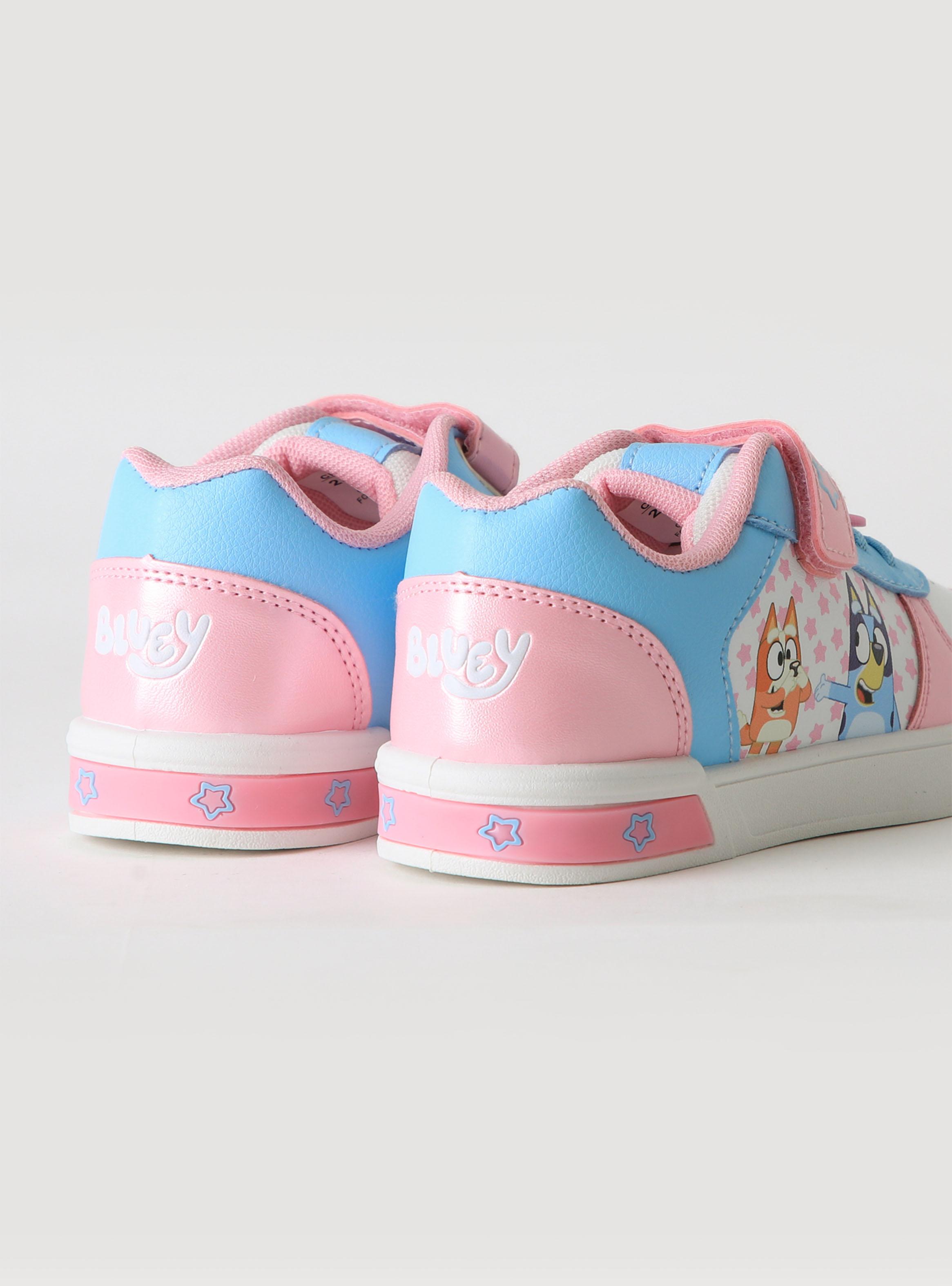 Zapatilla Urbana Bingo Estrellitas Bluey con Luces Niña-3