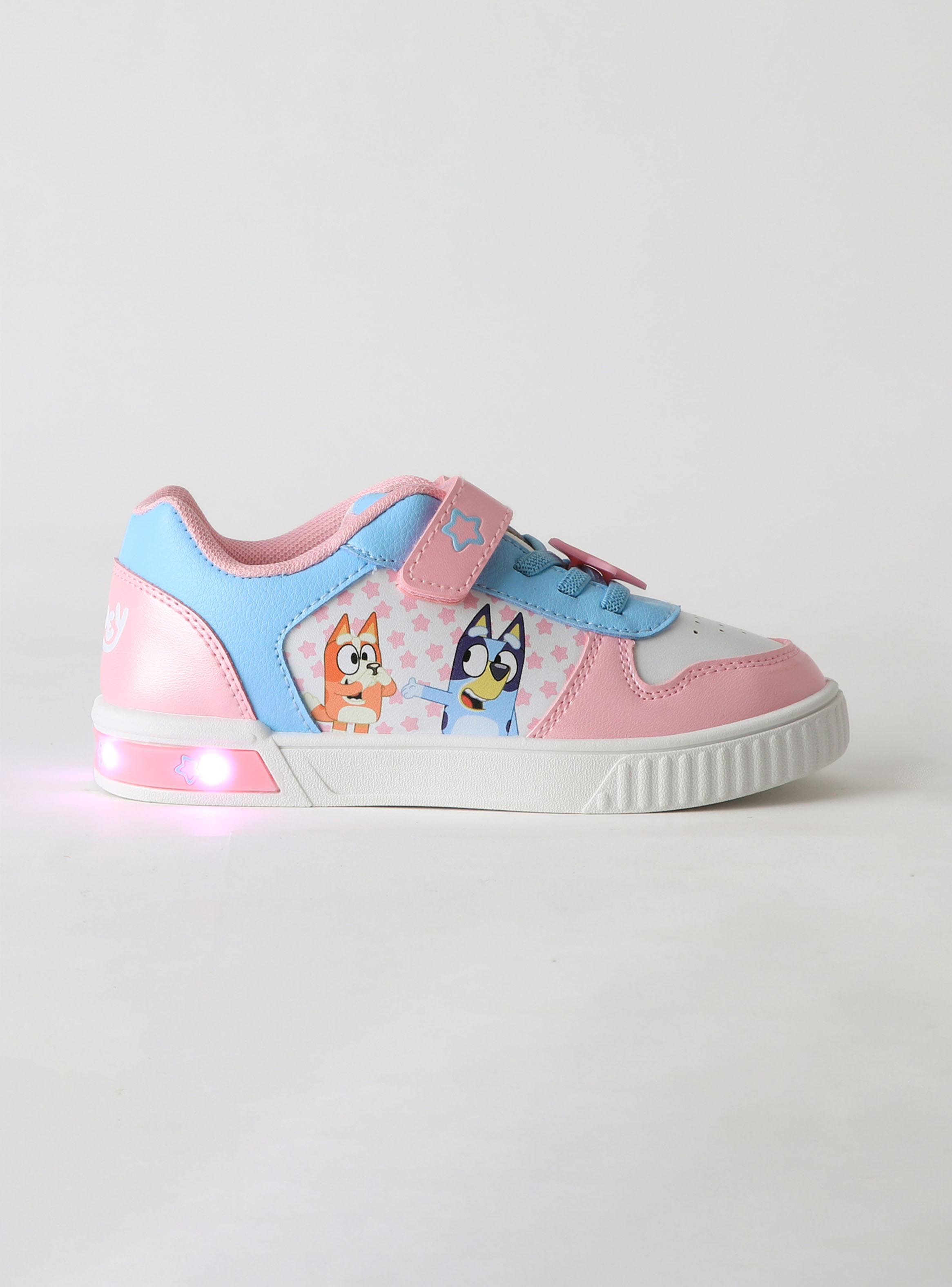 Zapatilla Urbana Bingo Estrellitas Bluey con Luces Niña-0
