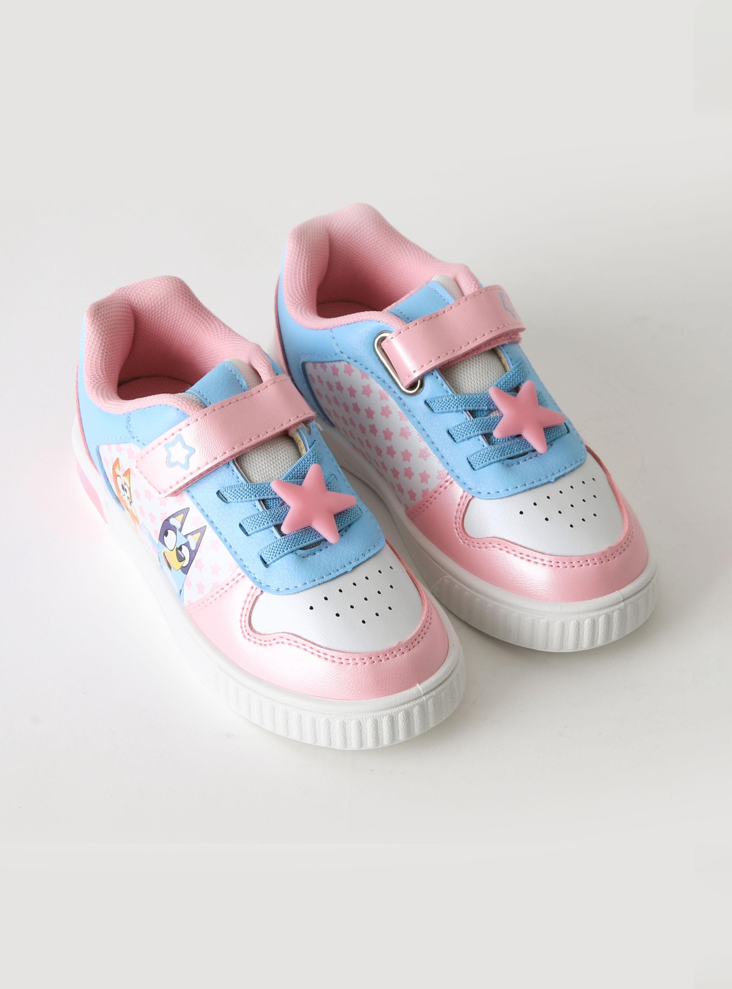 Zapatilla Urbana Bingo Estrellitas Bluey con Luces Niña-1