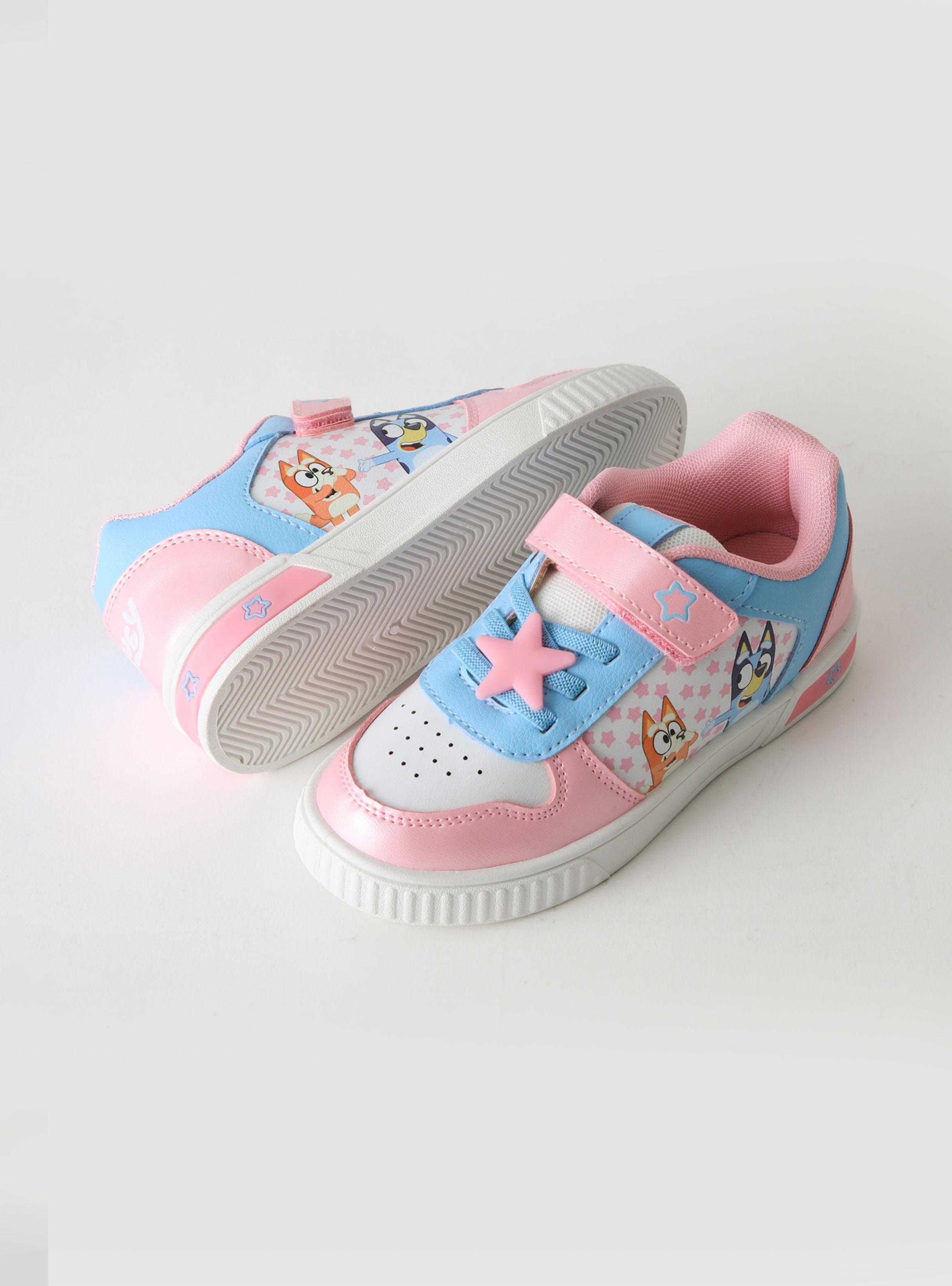 Zapatilla Urbana Bingo Estrellitas Bluey con Luces Niña-2
