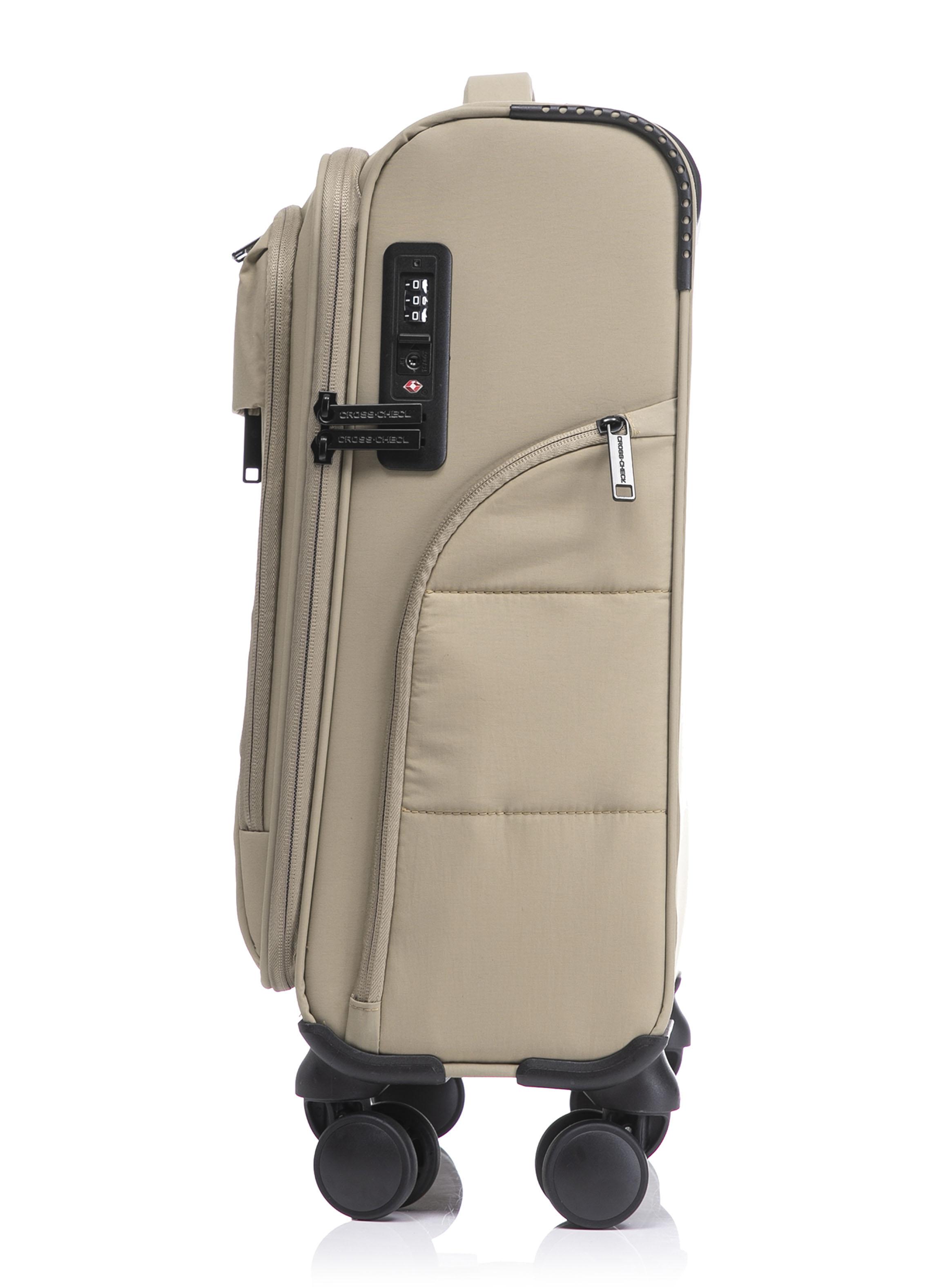 Maleta Cabina Acolchada Taupe-4