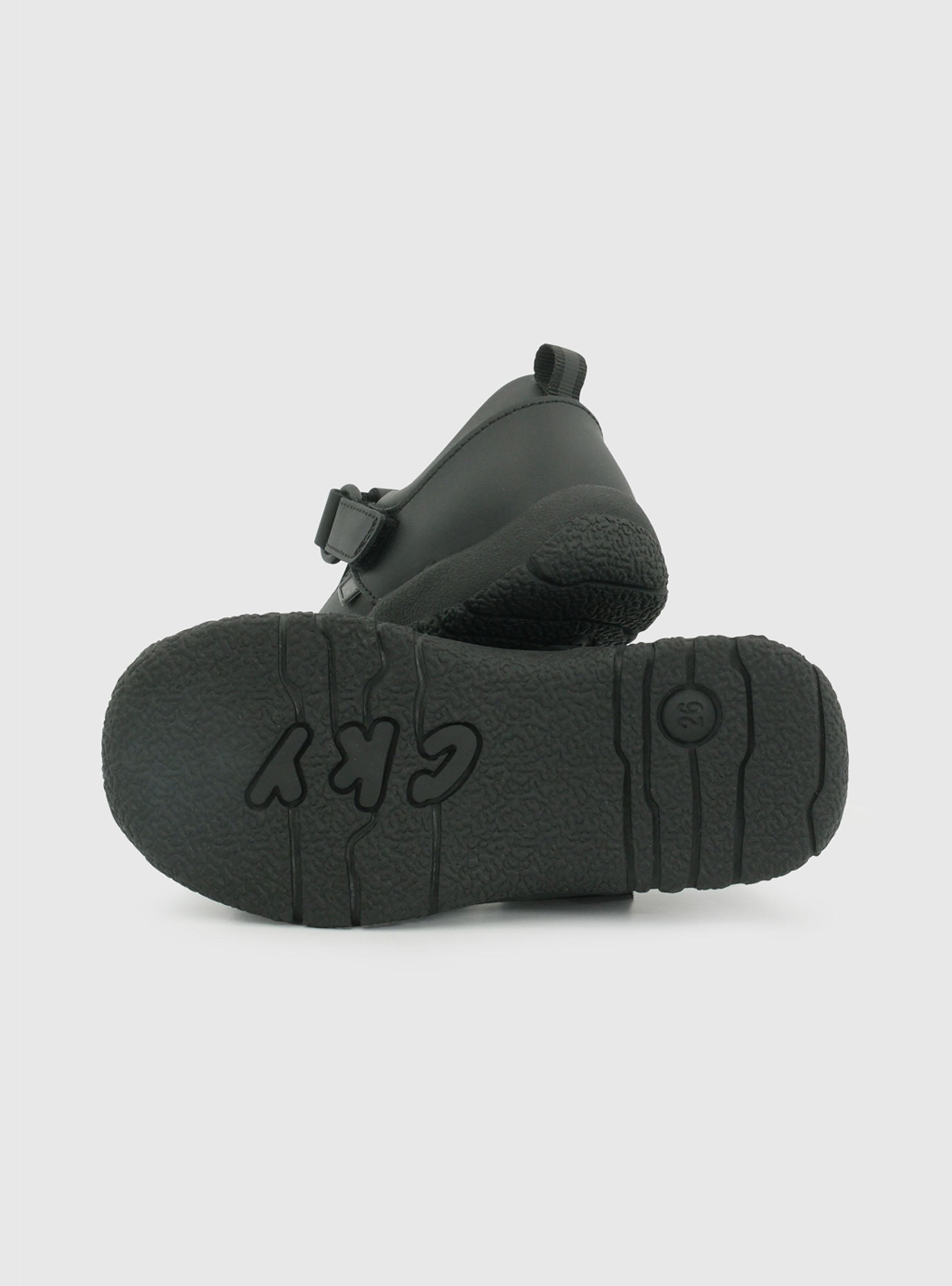 Zapato Escolar Reina de Niña Velcro-2