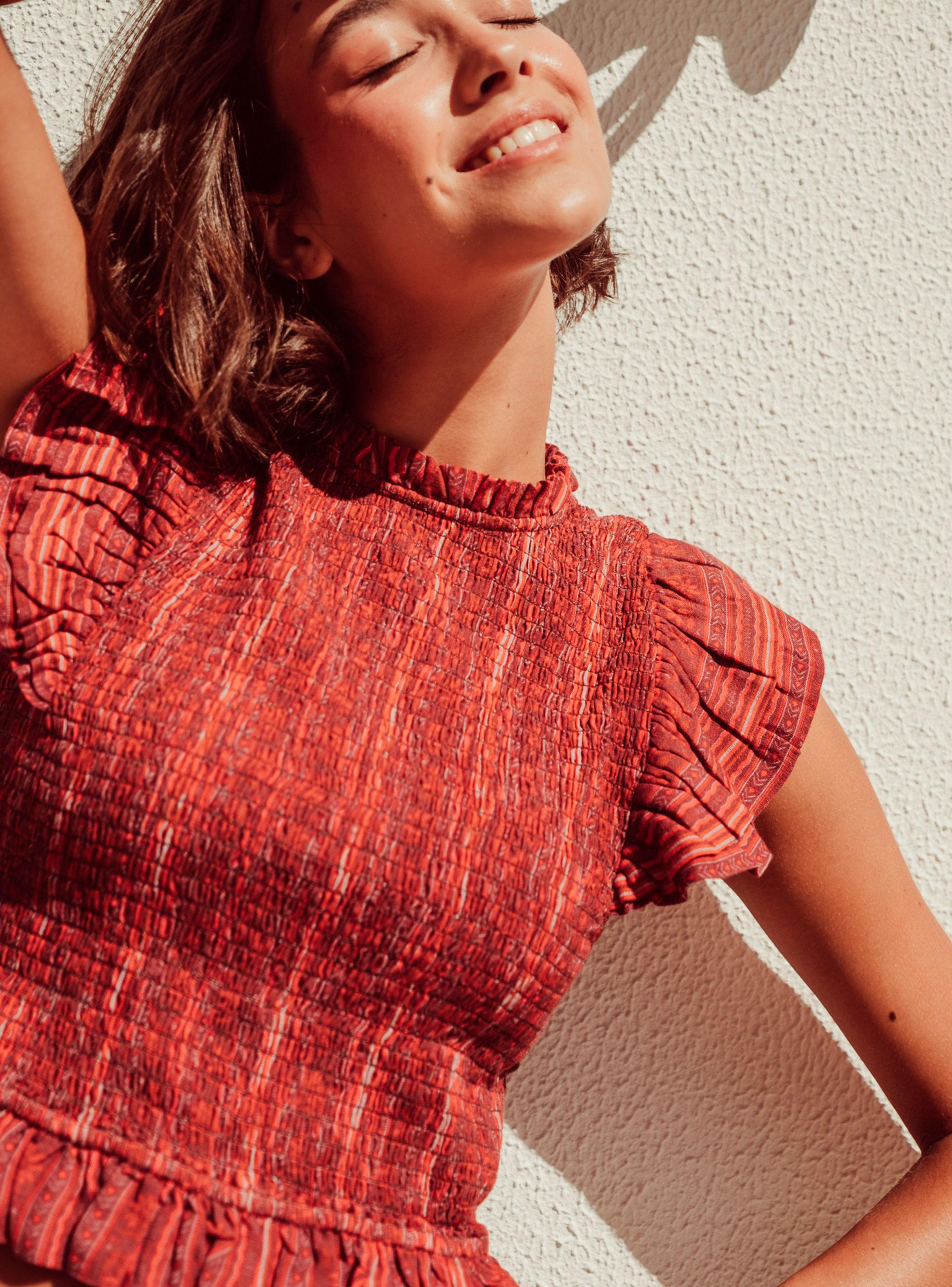 Blusa Arlequín Circus Print-3