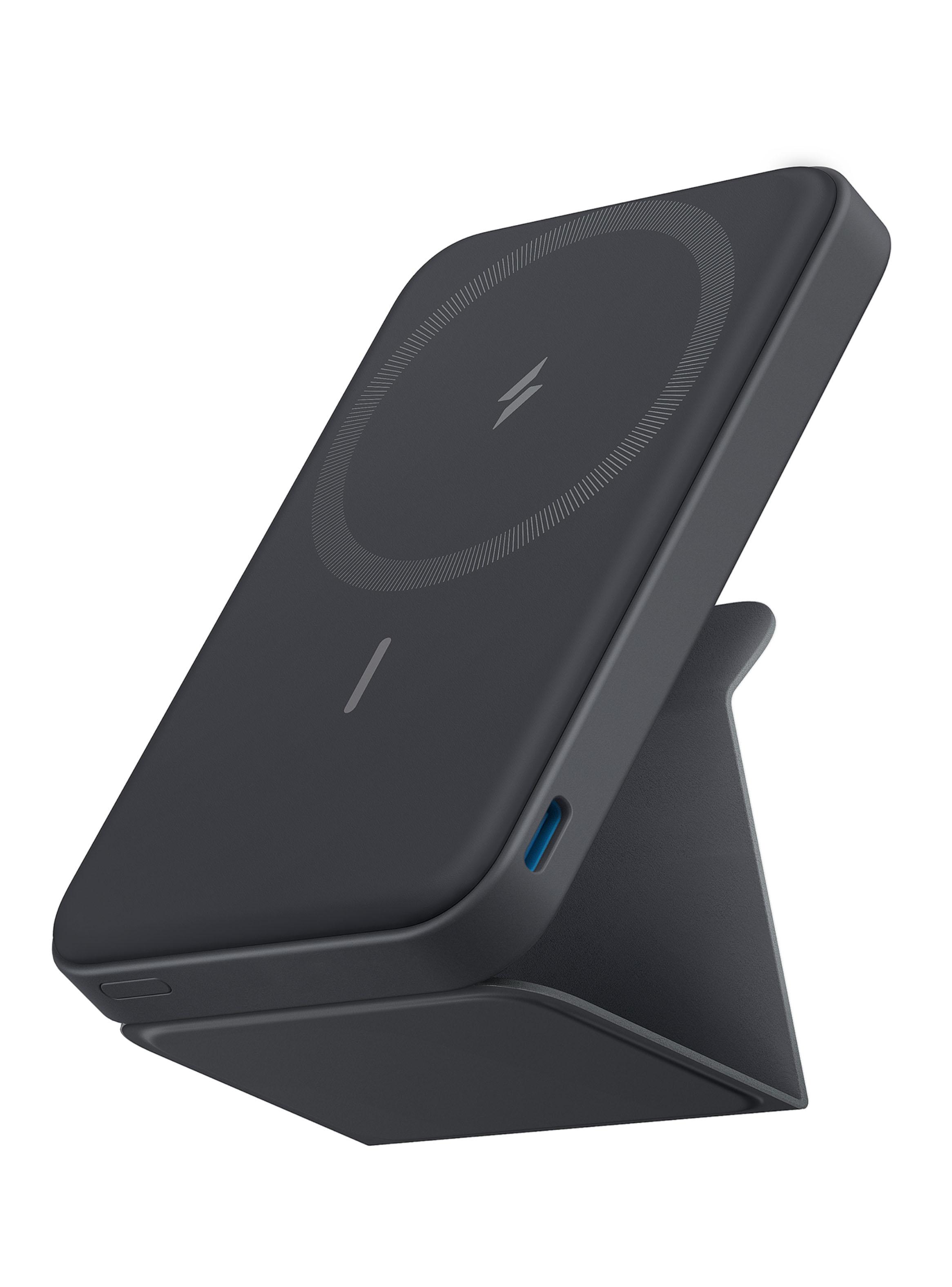 Batería Portátil Inalámbrica Carga Magnética 7.5W Negro-0