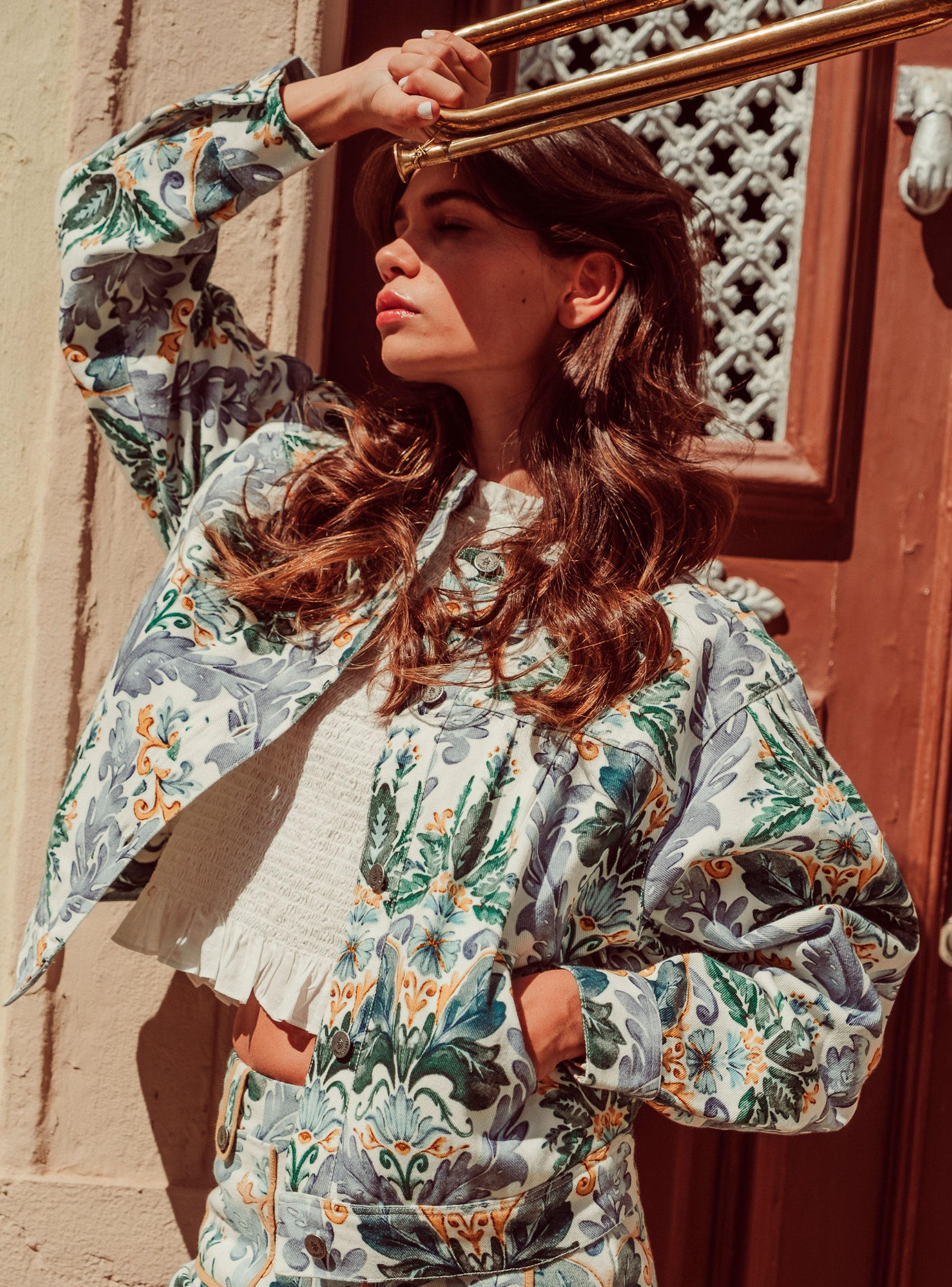 Chaqueta Annie Botanic Print-2