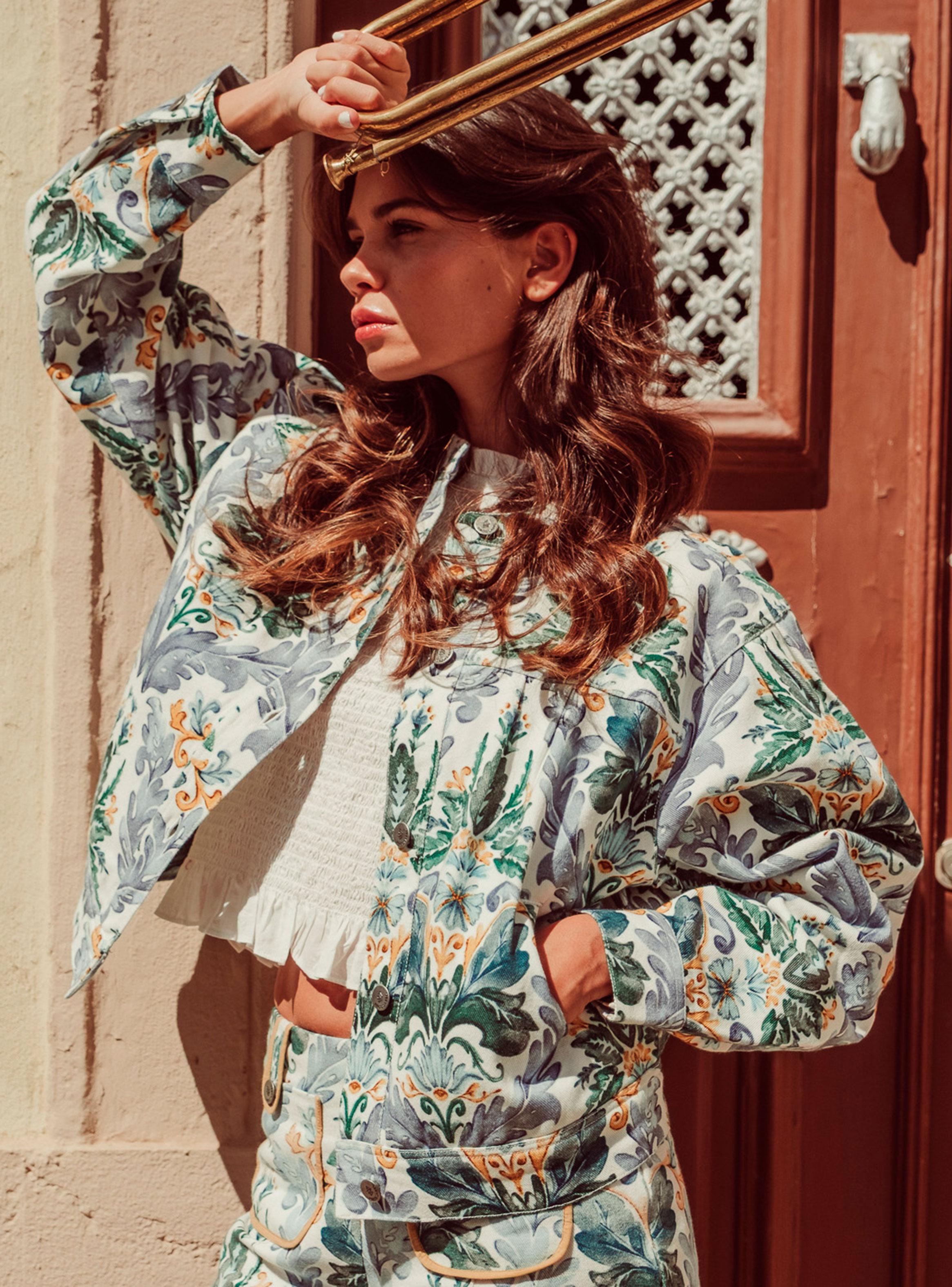 Chaqueta Annie Botanic Print-3