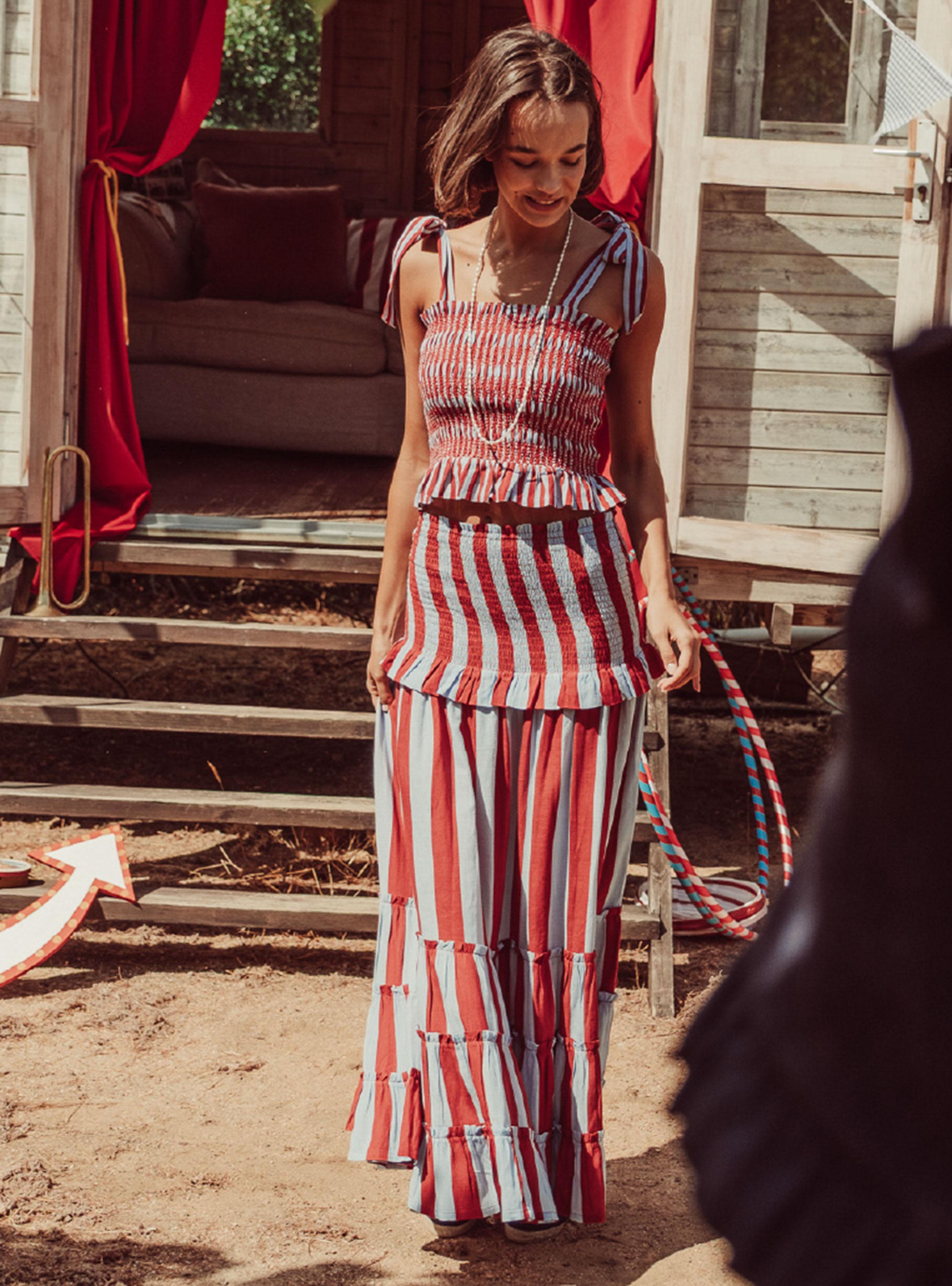 Falda Strada Stripes-4