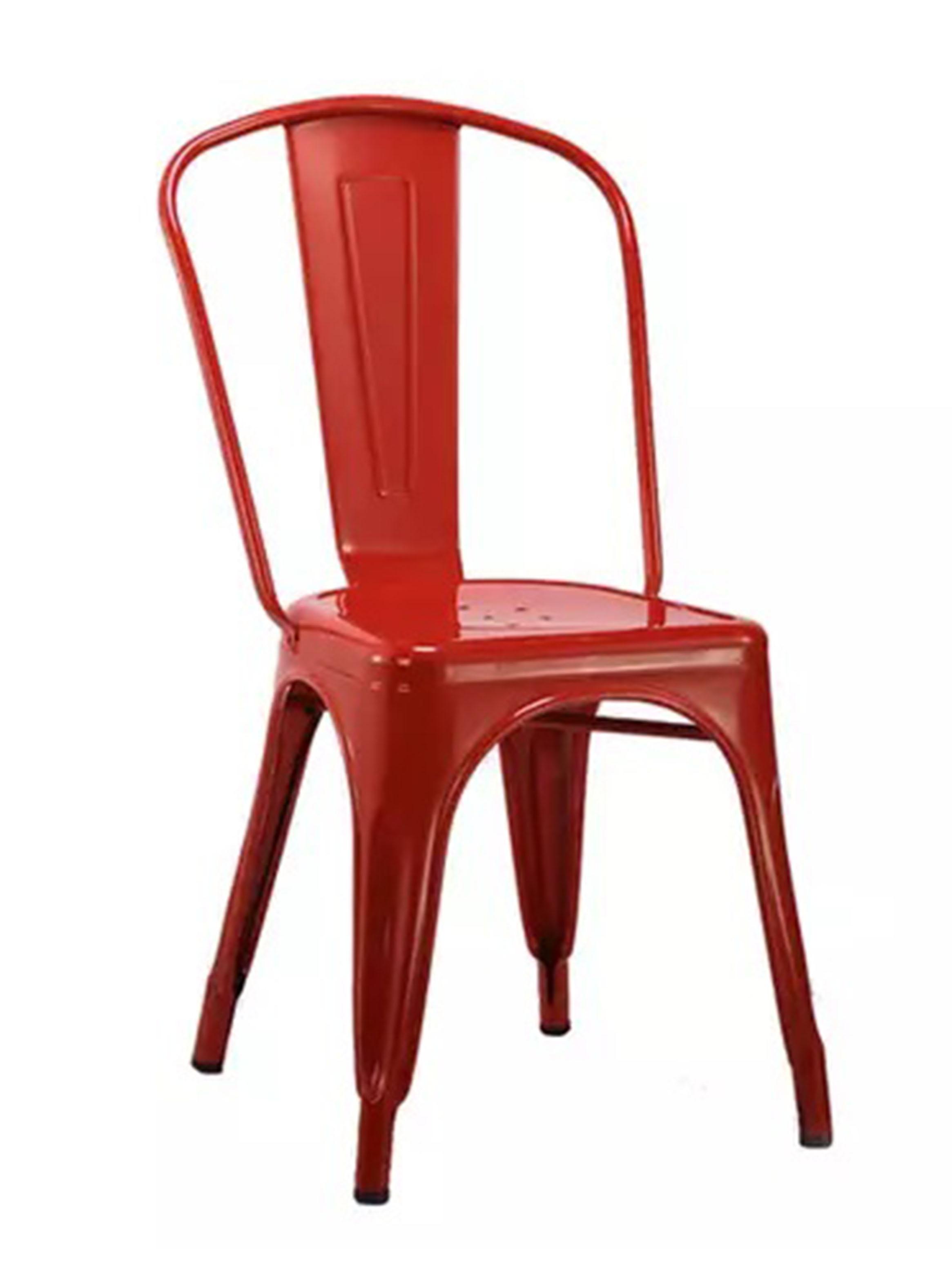 Set de 2 Sillas Antique Rojo-2