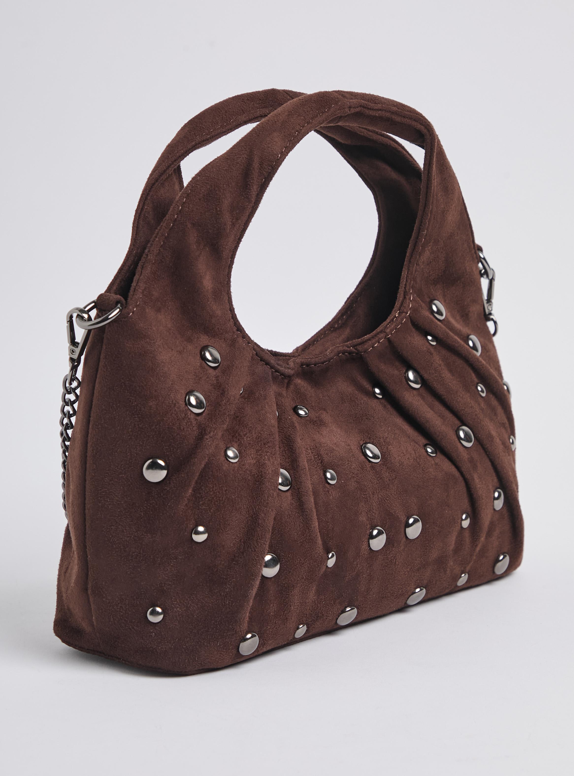 Cartera de Hombro Tachas Redondas-2