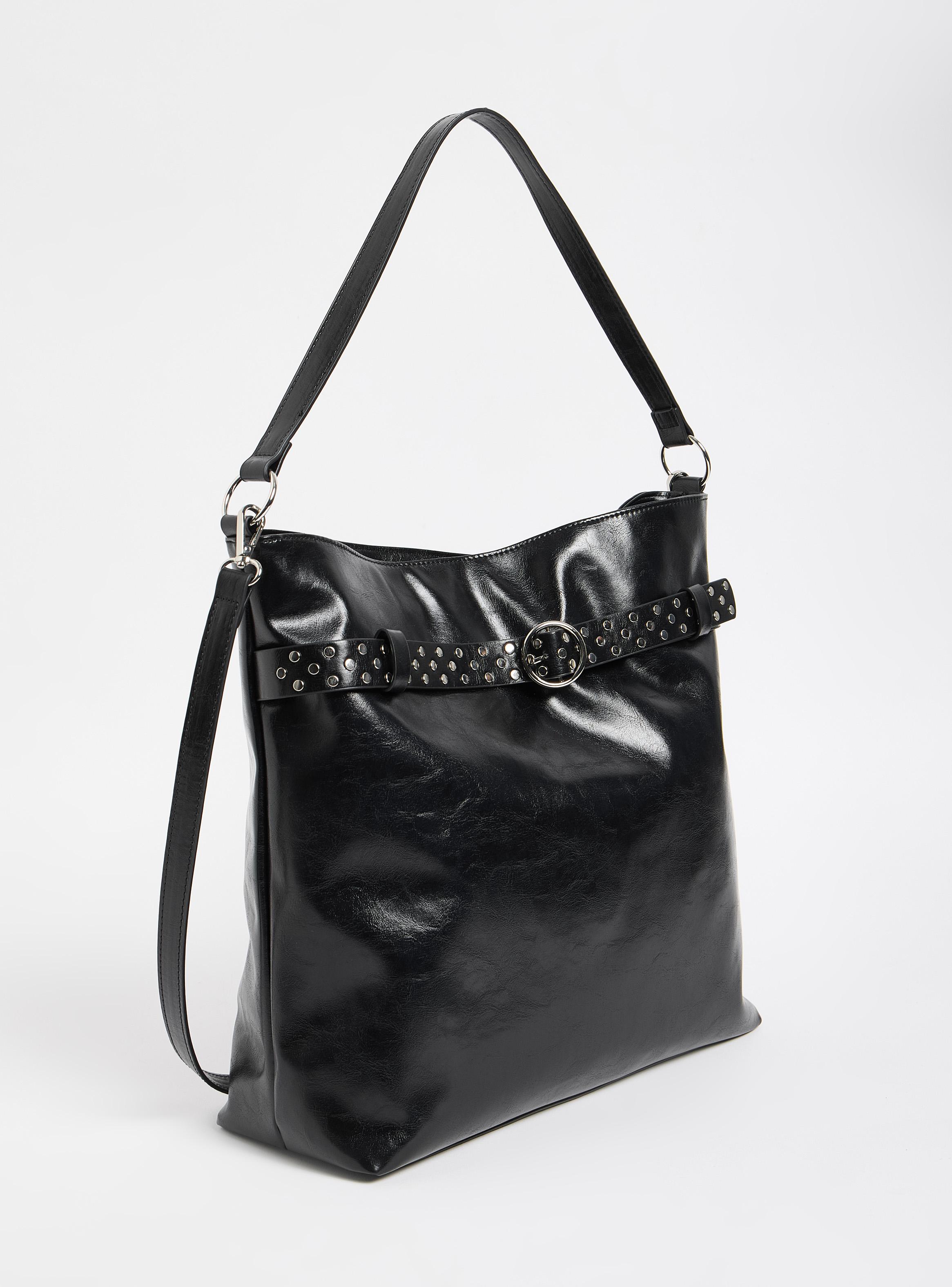 Cartera de Hombro Cinturón Tachas-3