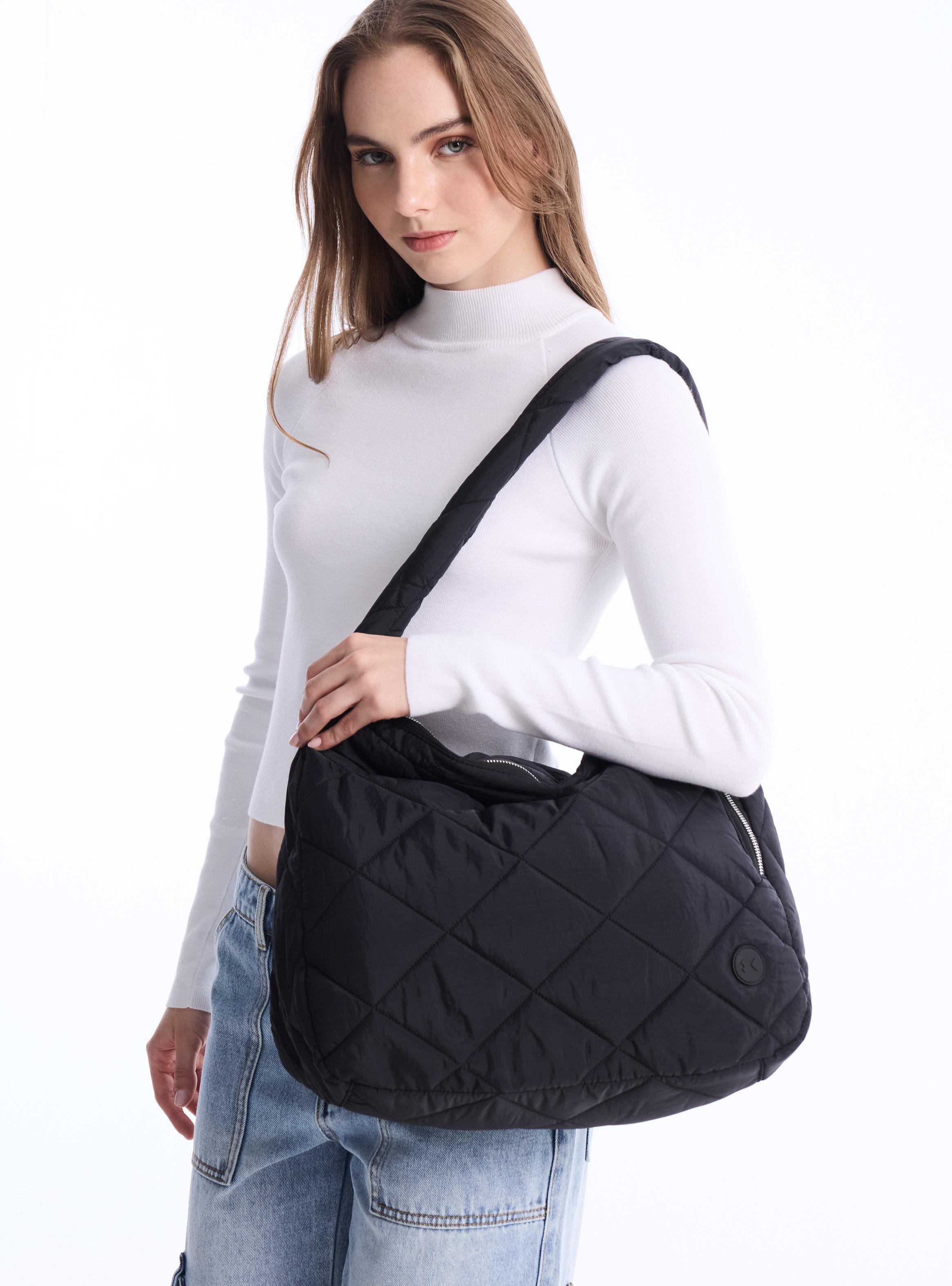 Bolso de Viaje Quilt con Cierre Frontal-0