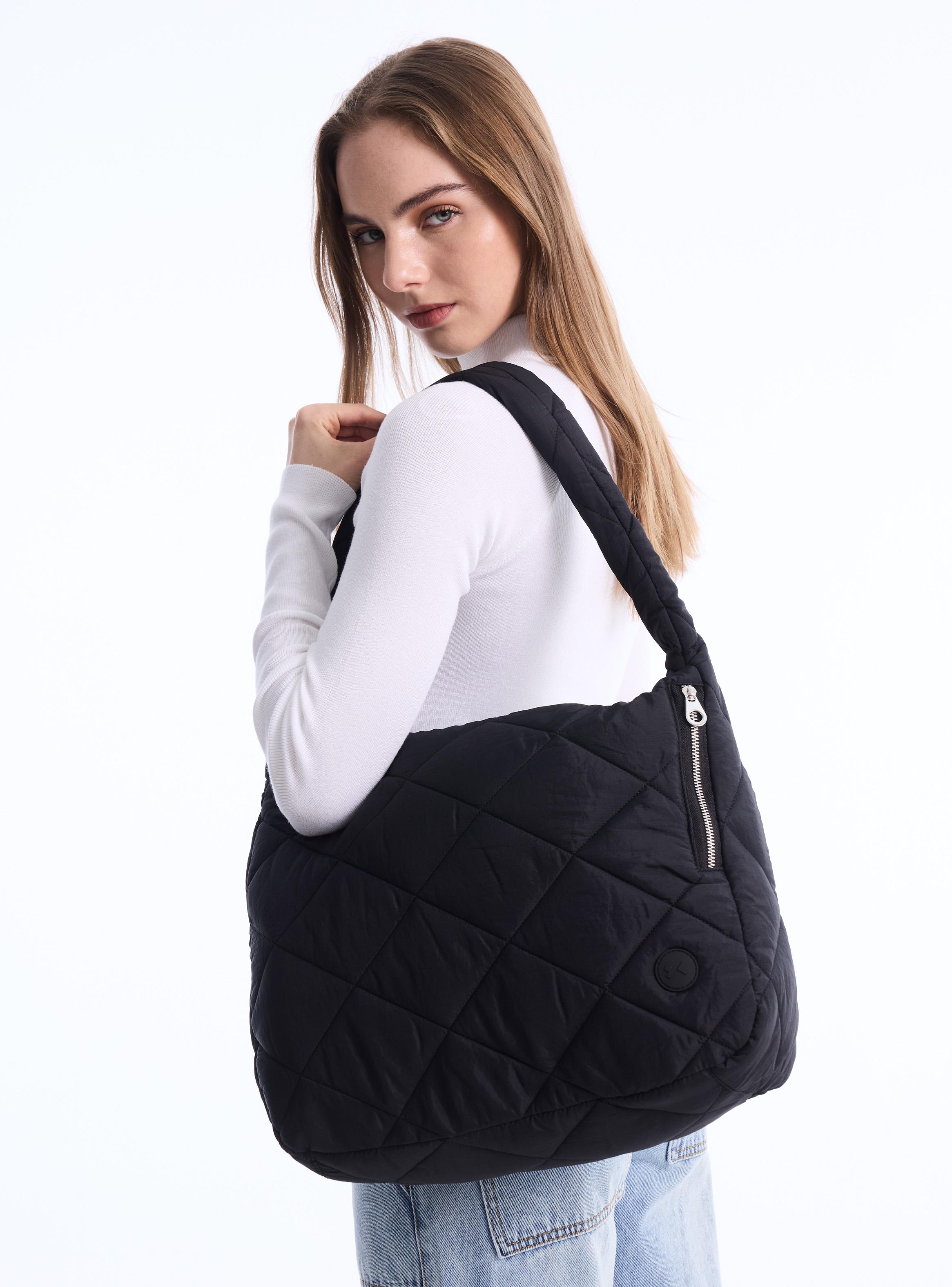 Bolso de Viaje Quilt con Cierre Frontal-6