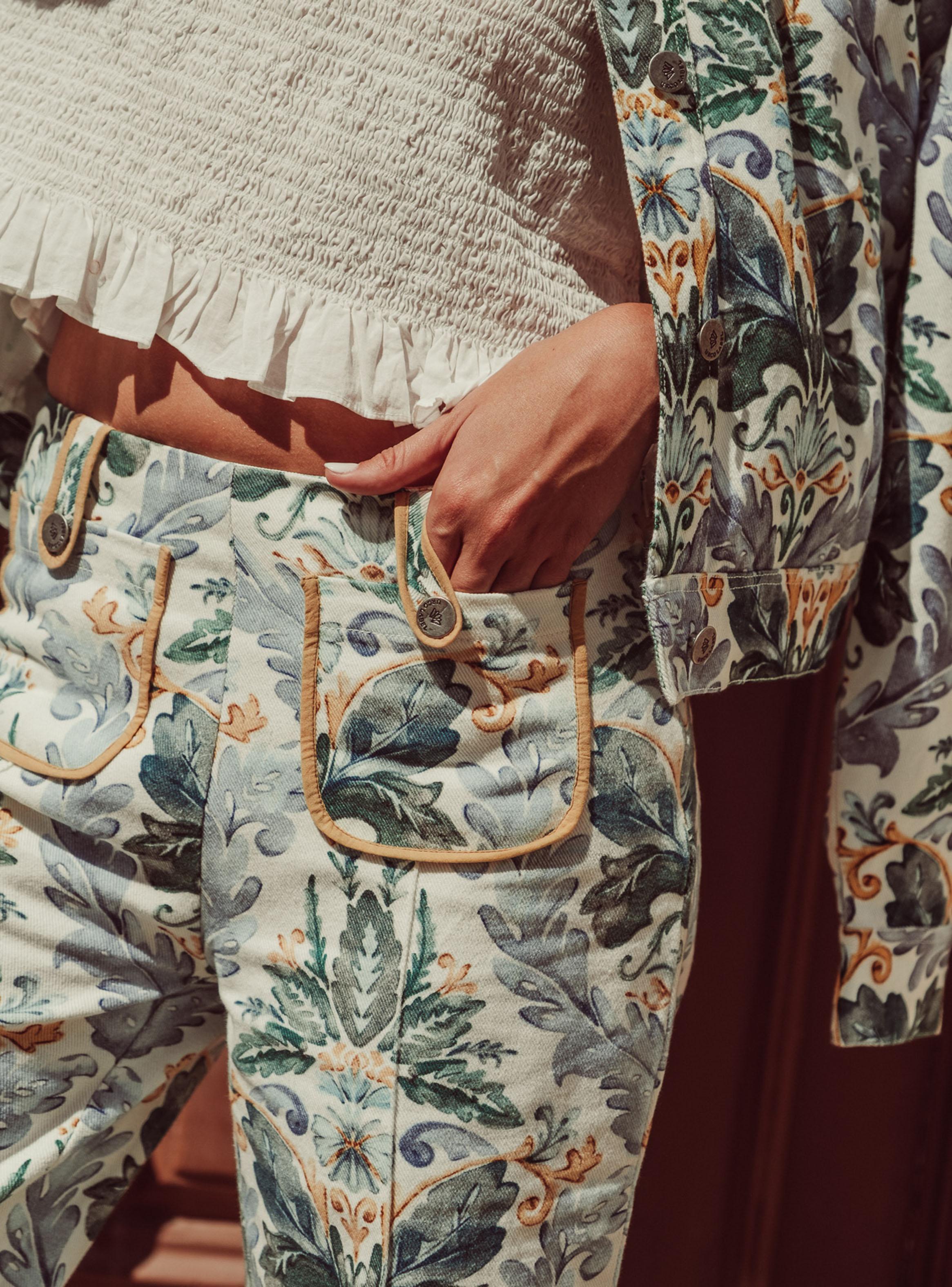 Pantalón Botanic Print-3