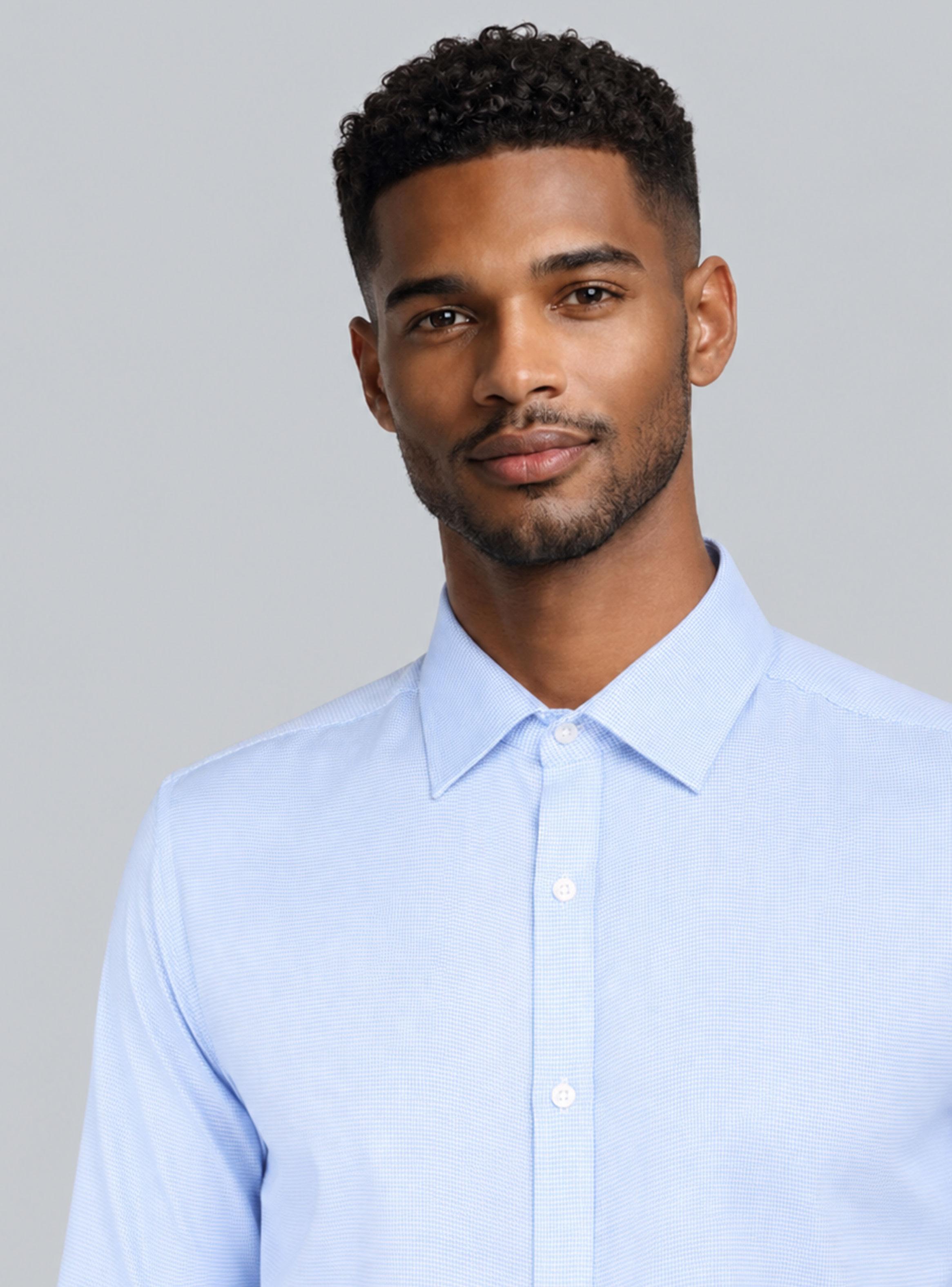 Camisa Formal Color Manga Larga Slim Fit-2