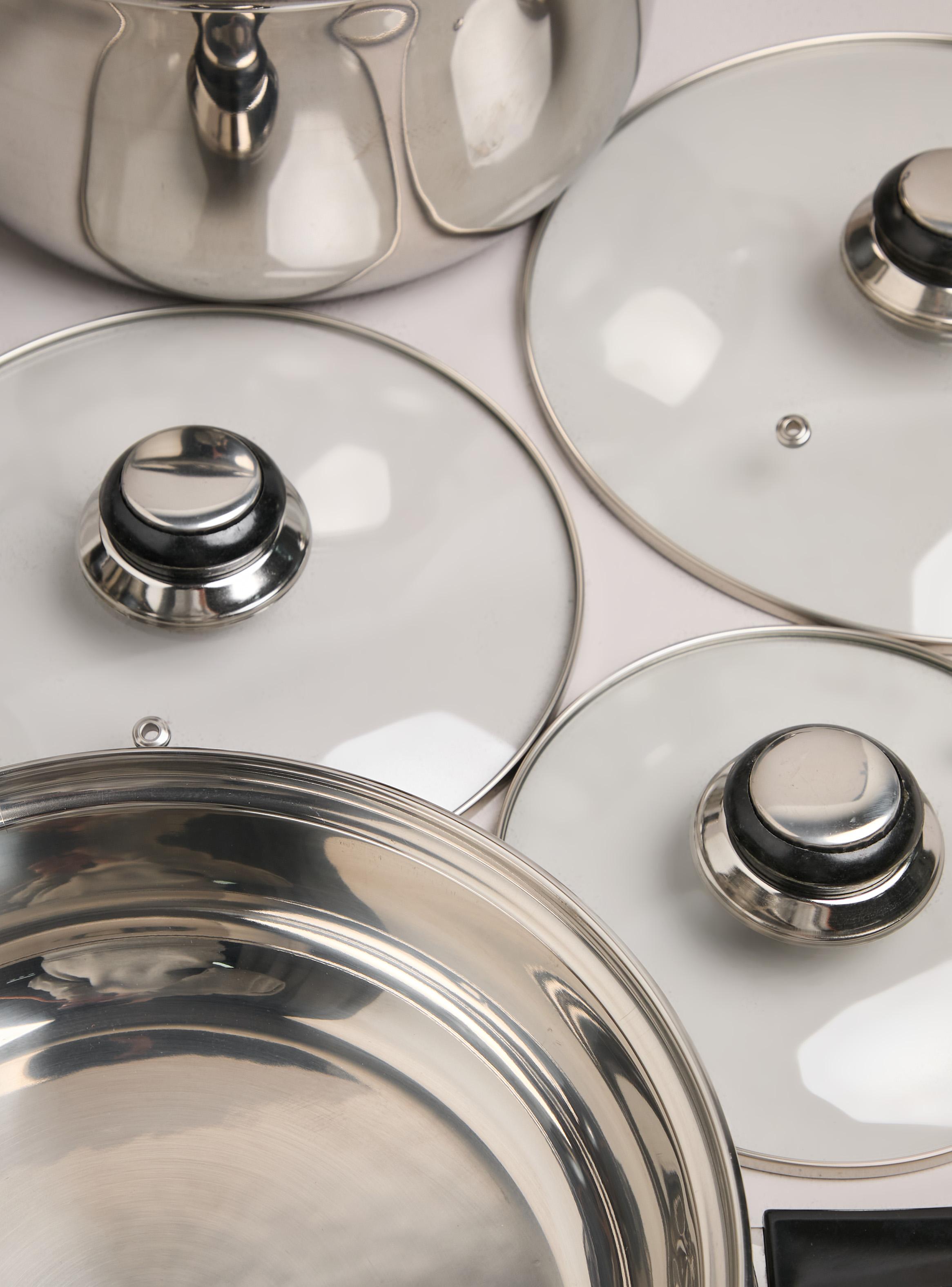 Batería Cocina 7 Piezas Acero-2