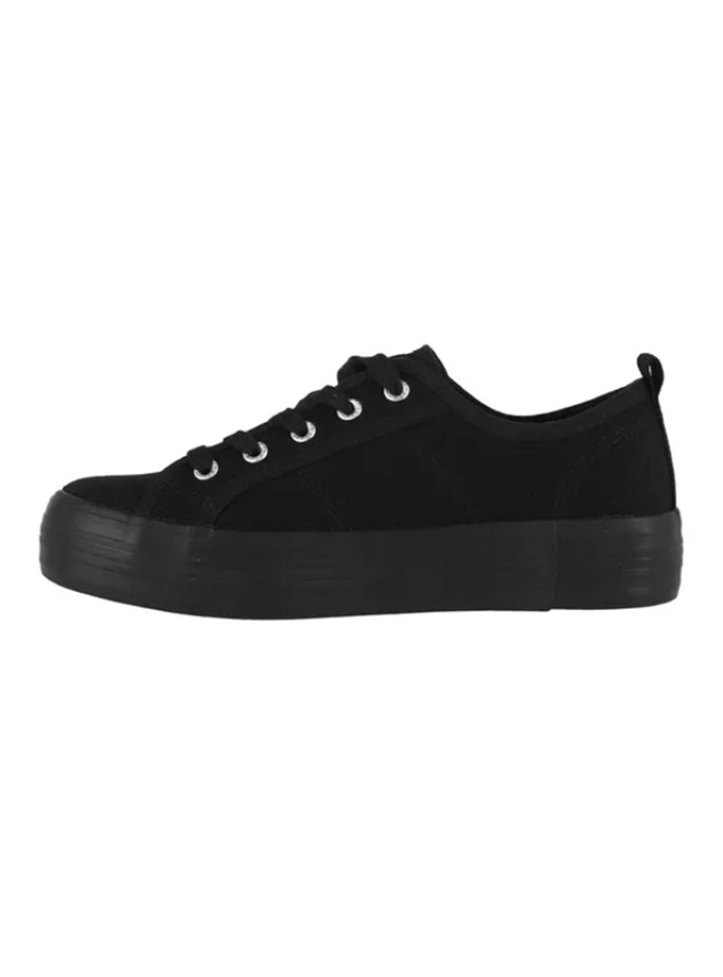 Zapatilla Urbana Plataforma Canvas Mujer-2