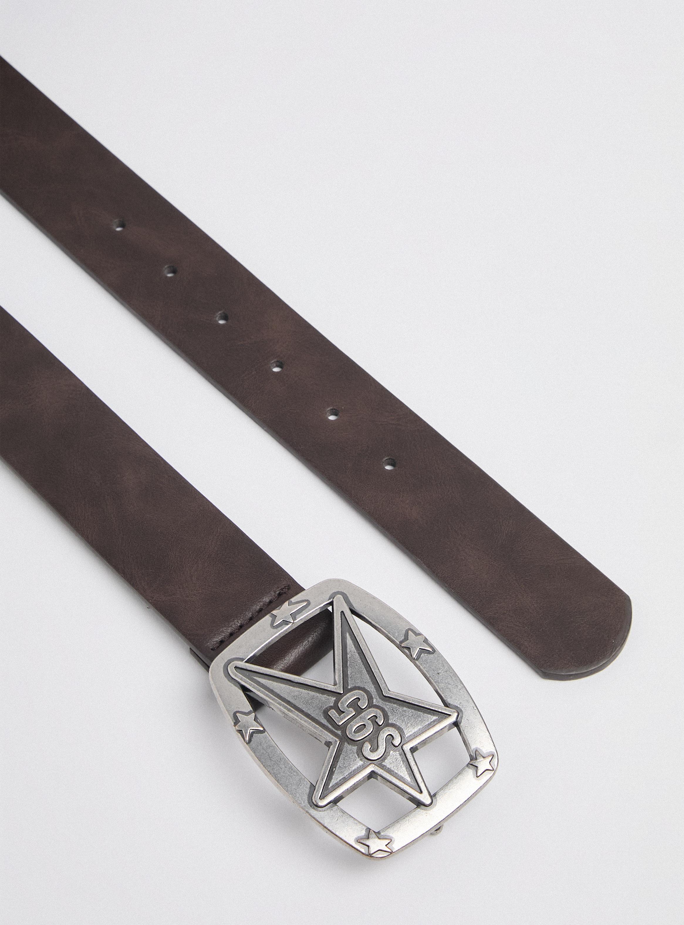 Cinturón Hebilla Placa Colab Studio 95-4