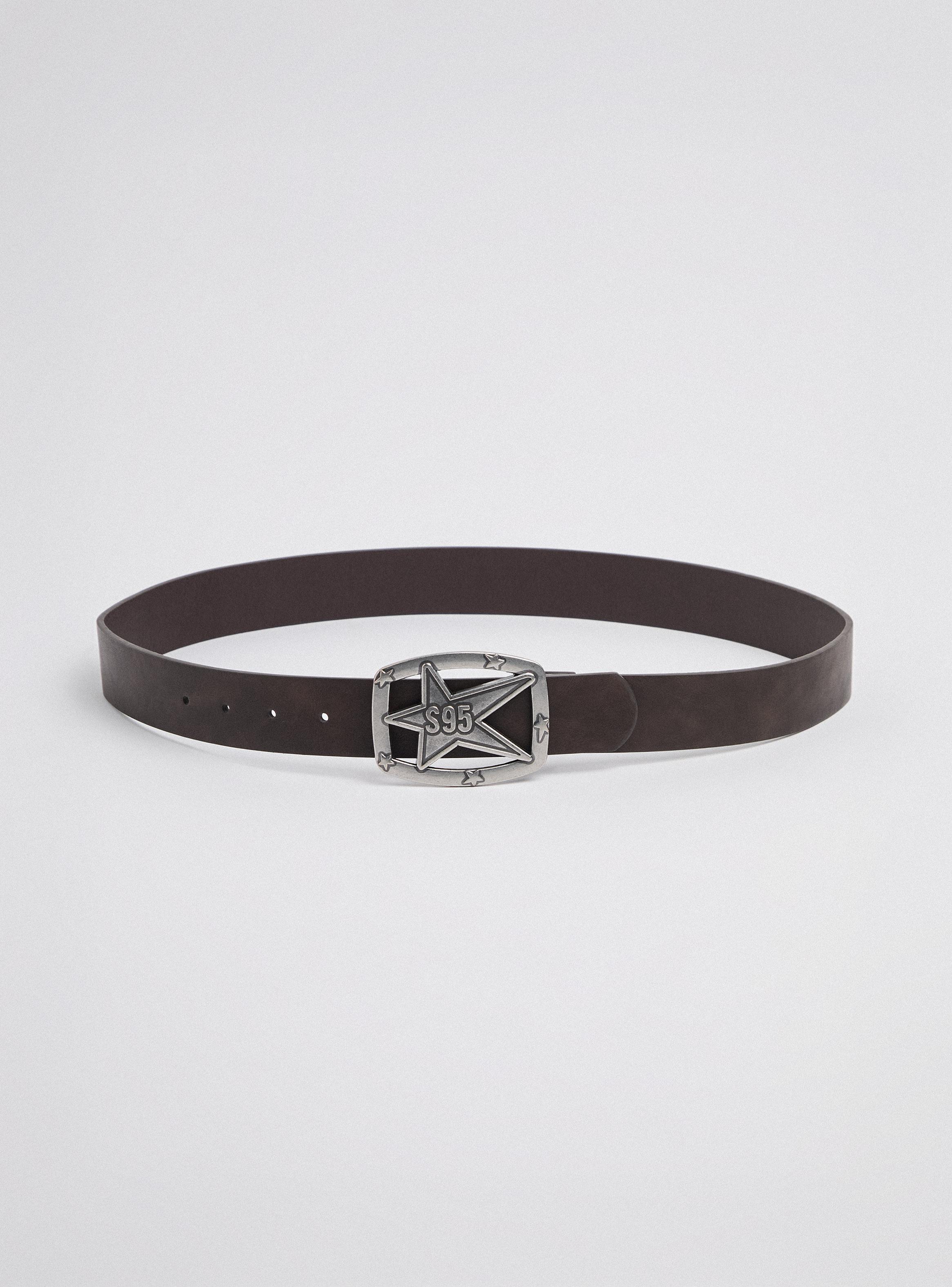 Cinturón Hebilla Placa Colab Studio 95-3