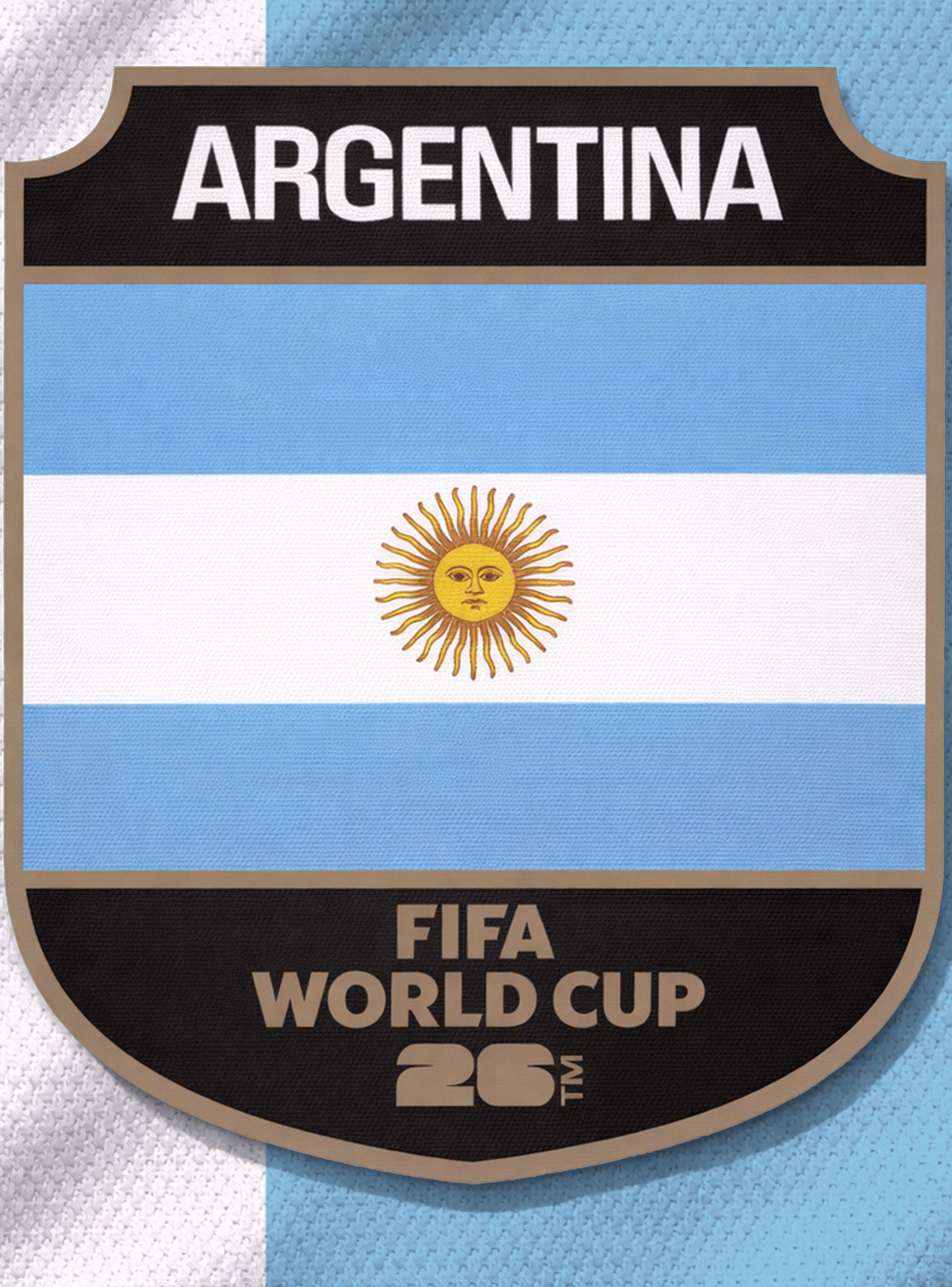 Camiseta de Fútbol Manga Corta de Niño Jumbo Argentina-3