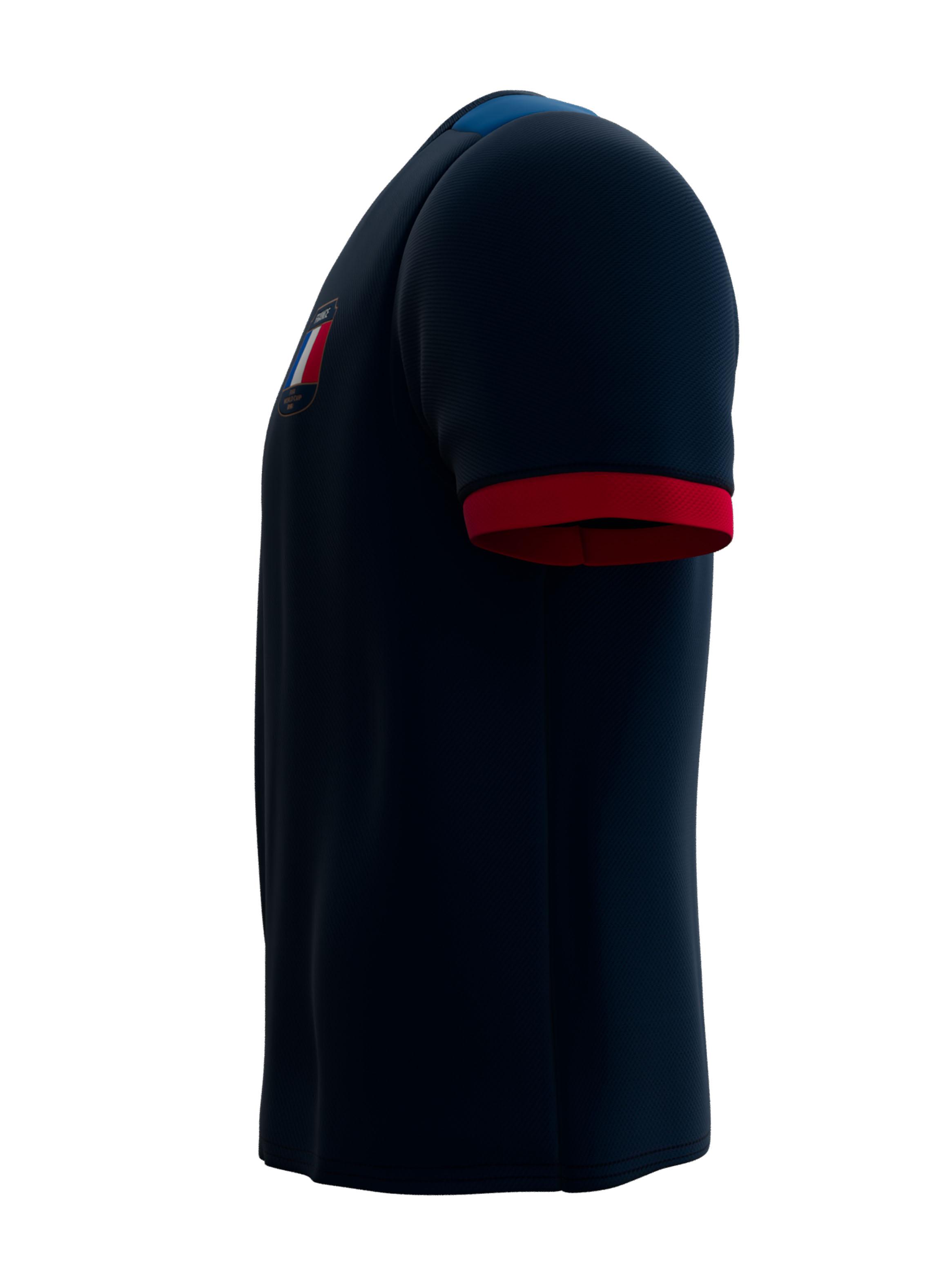 Camiseta de Fútbol Manga Corta de Niño Jumbo Francia-2